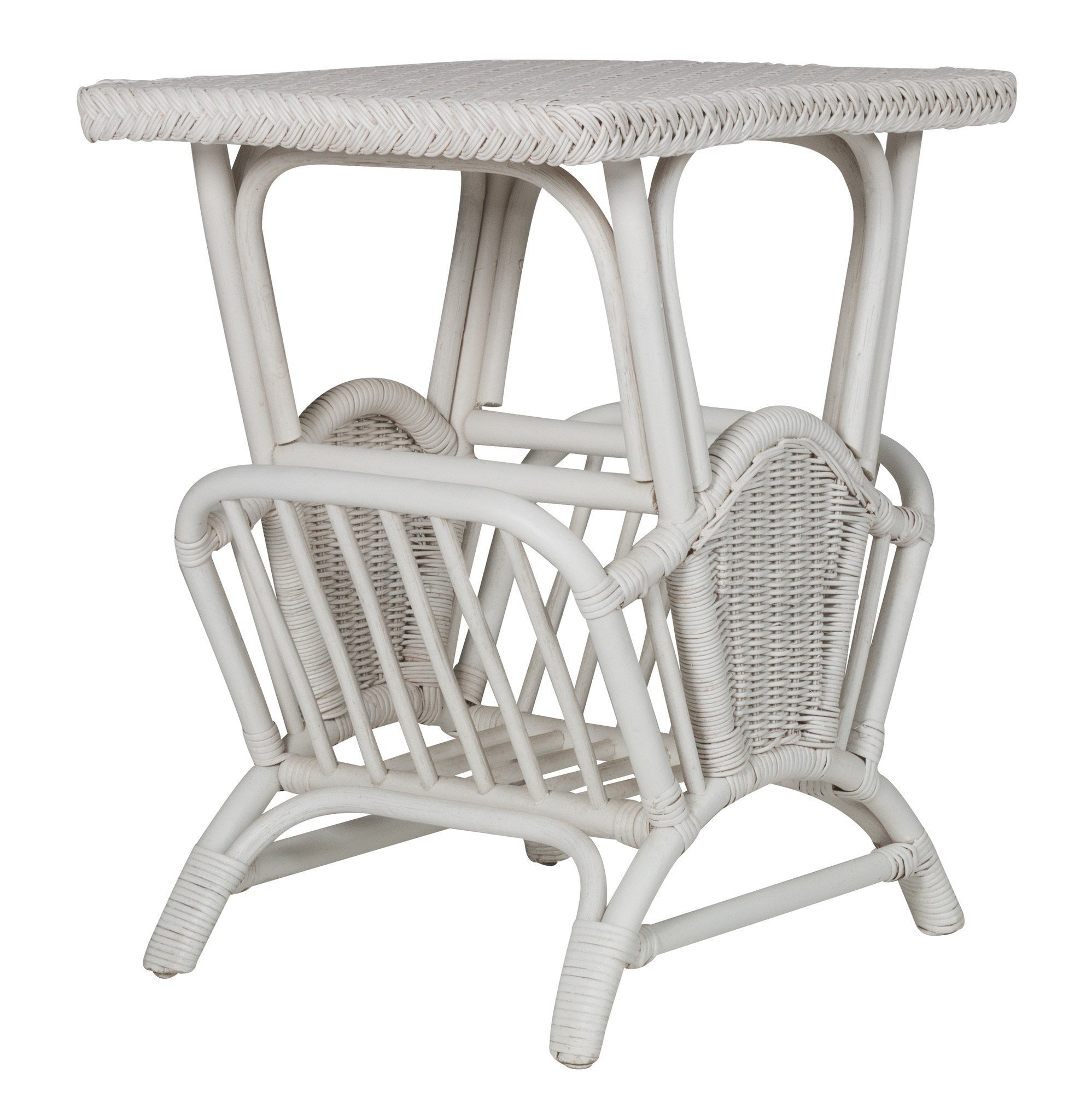 Designer Wicker & Rattan By Tribor Harbor Front Occasional Magazine Table Accessory - Rattan Imports