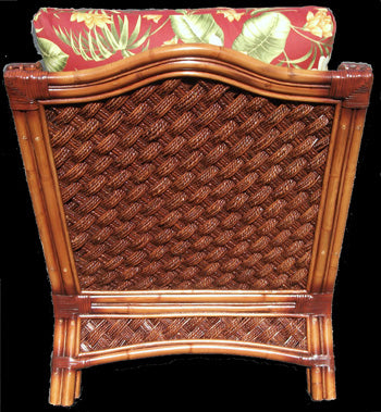 Spice Islands Spice Islands Mauna Loa Arm Chair Brownwash Chair - Rattan Imports