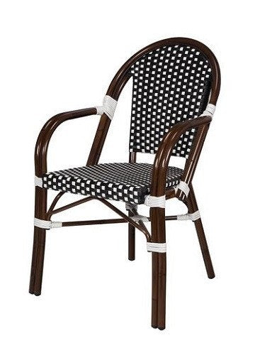 Paris Dining Arm Chair - Rattan Imports