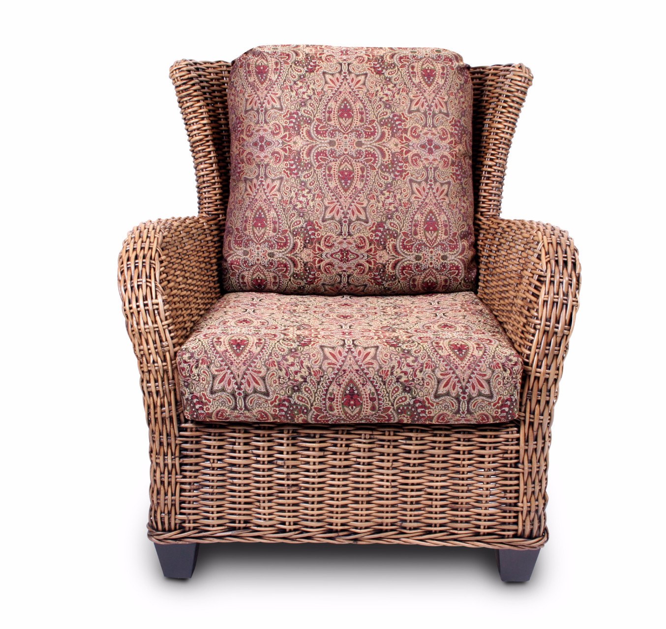 Designer Wicker & Rattan By Tribor Clarissa Porch Arm Chair Chair - Rattan Imports