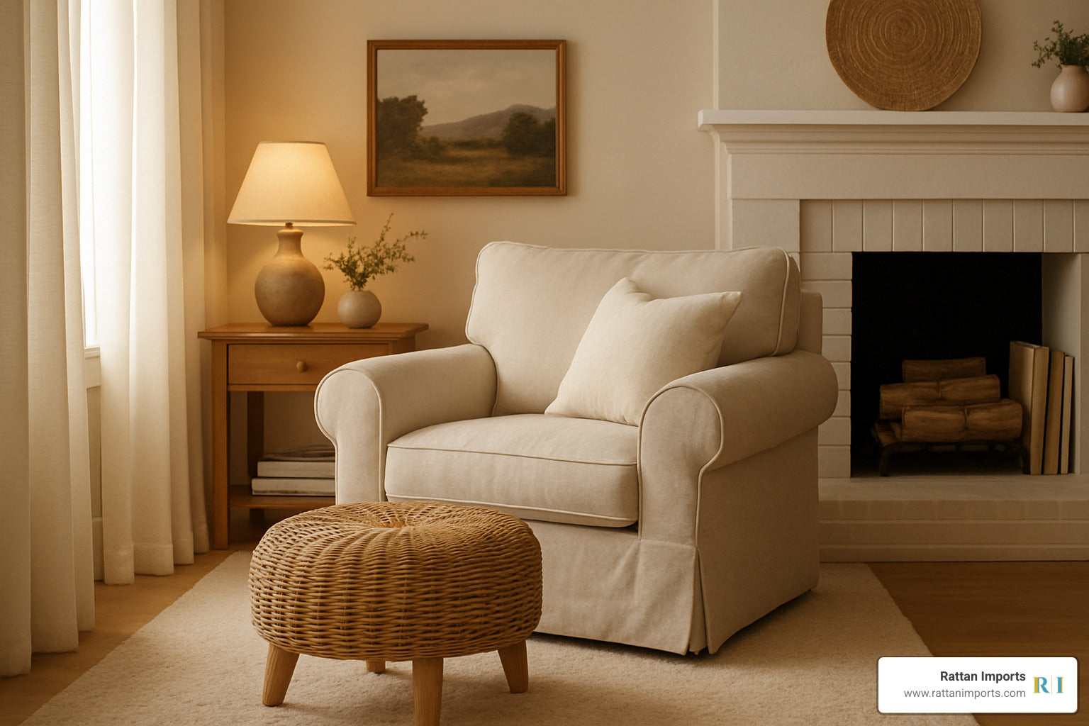 Wicker Foot Stools: A Natural Touch for Your Home