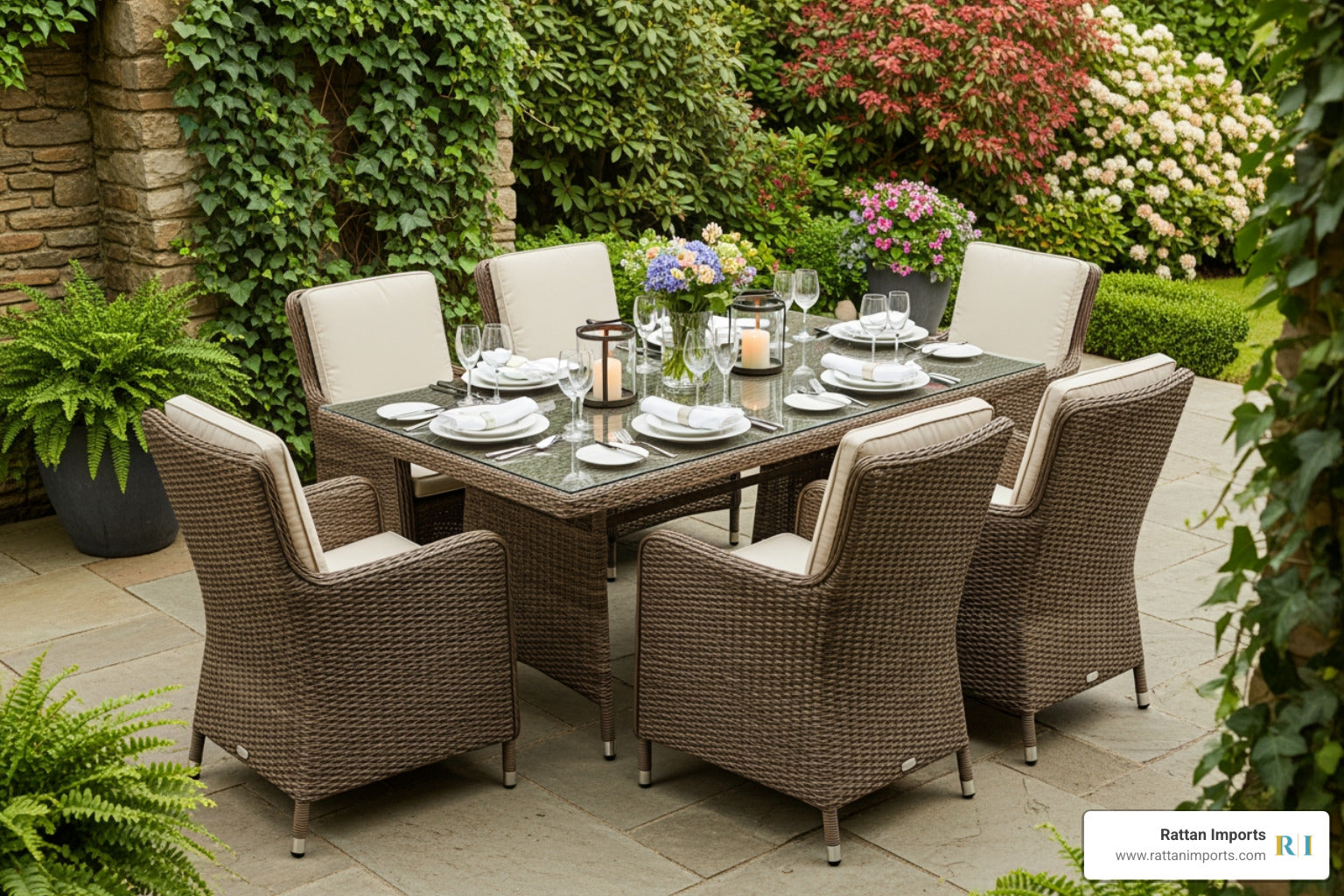 Feast in Style: Finding Your Perfect Outdoor Rattan Dining Set