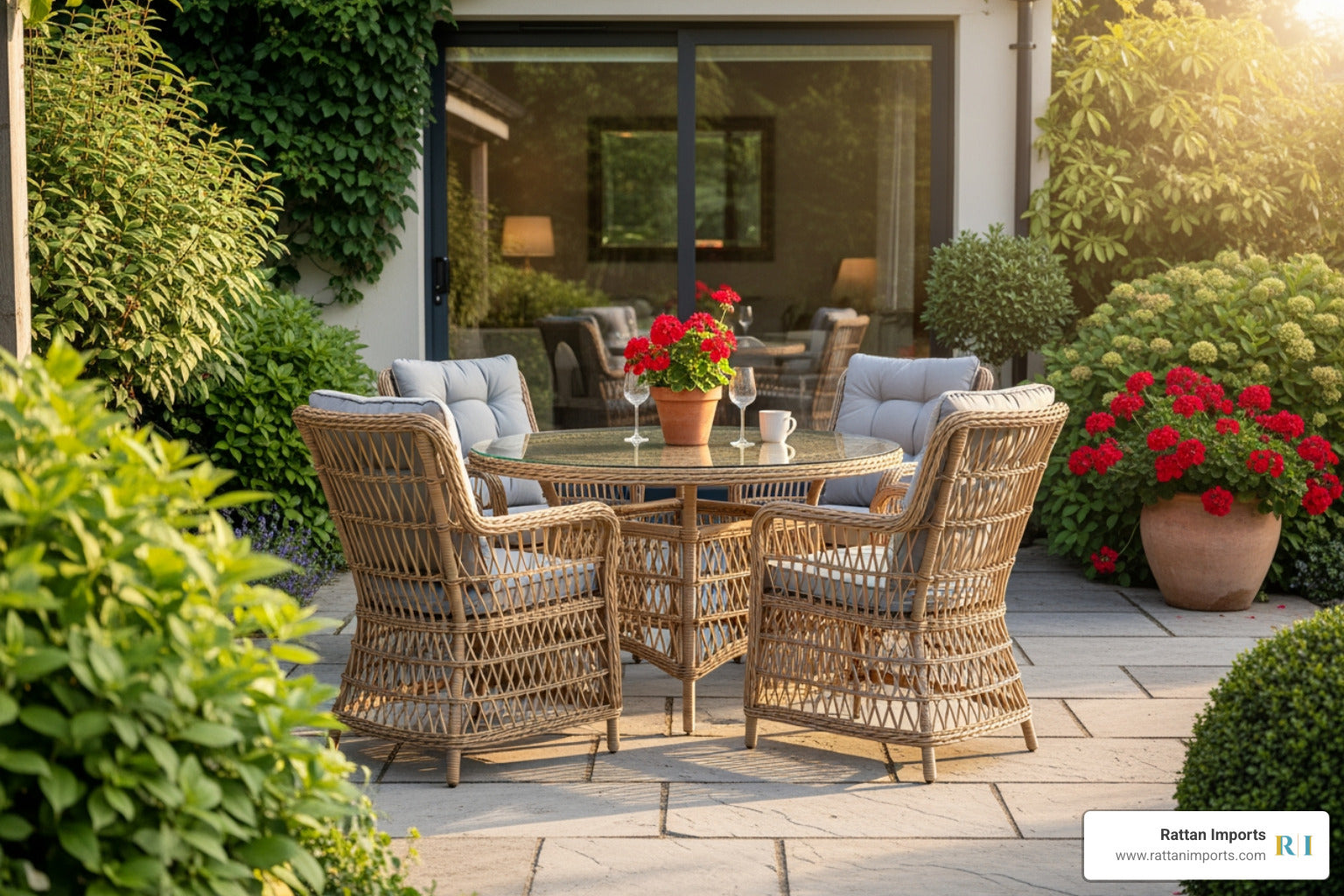 Get Set for Style: Charming Rattan Dining Chair Collections