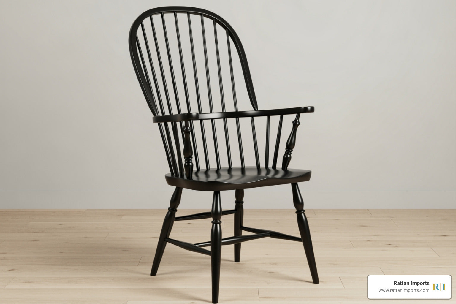 Sit in Style: Discovering the Perfect Black Windsor Arm Chair