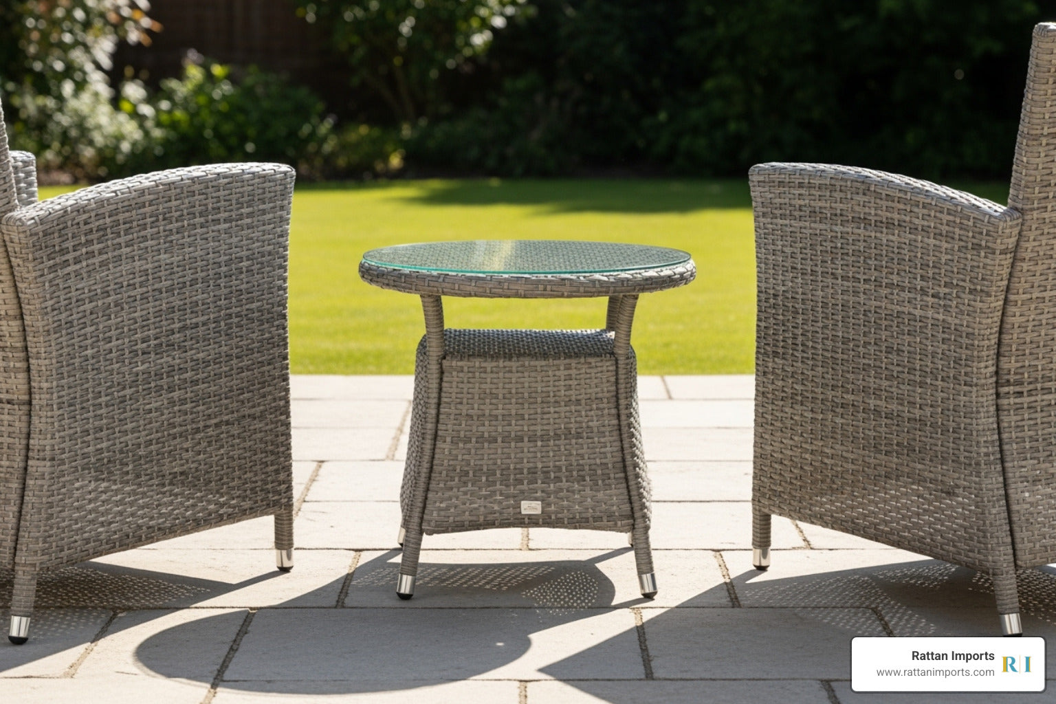 The Top Grey Rattan Outdoor Side Tables for Your Garden
