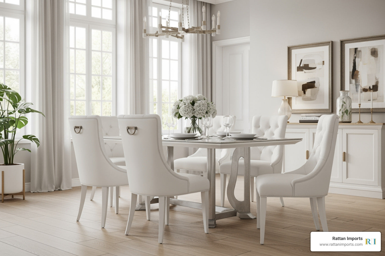 Everything You Need to Know About White Arm Dining Chairs
