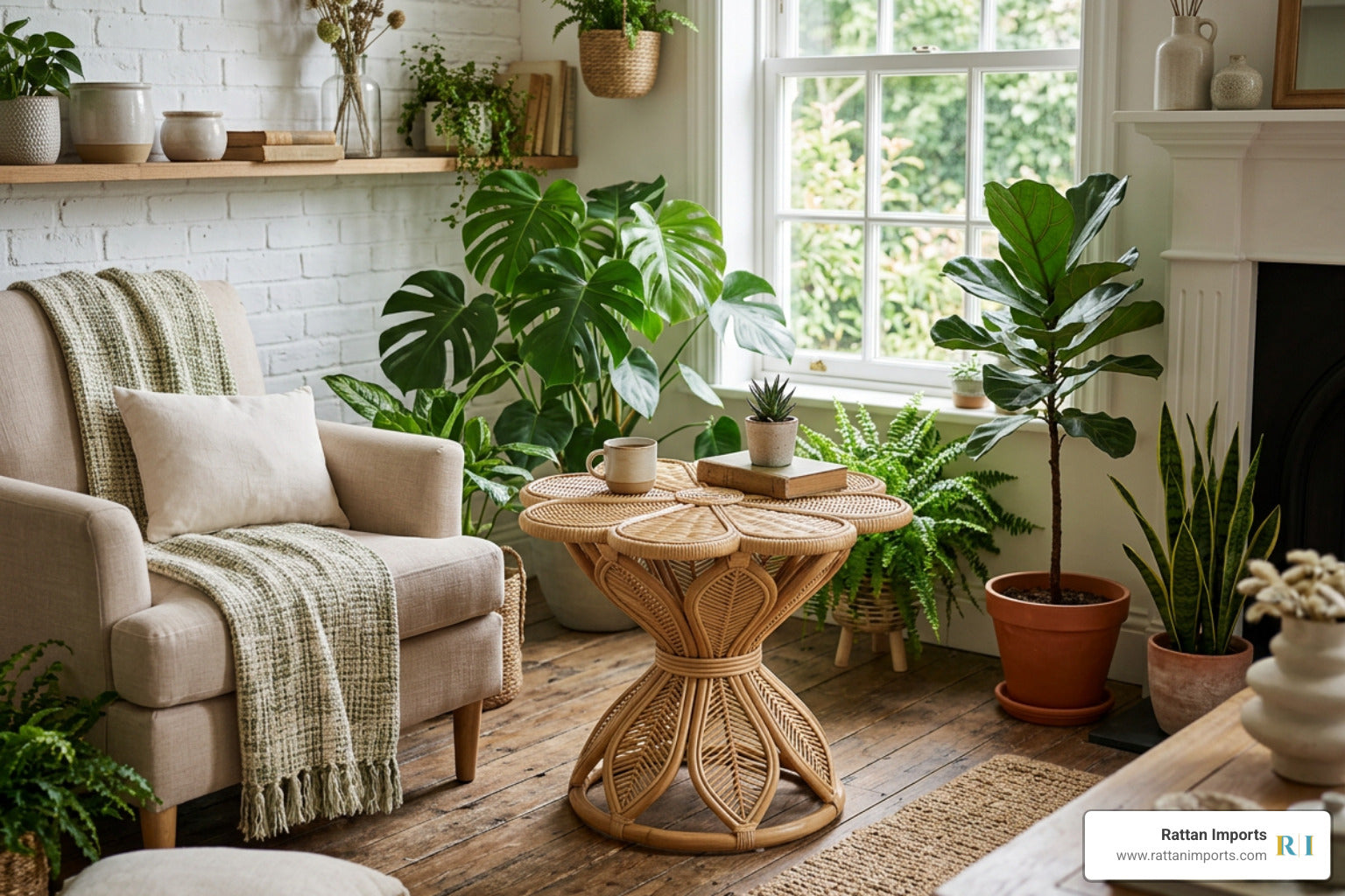Flower Shaped Side Tables: How to Bring the Outdoors Inside
