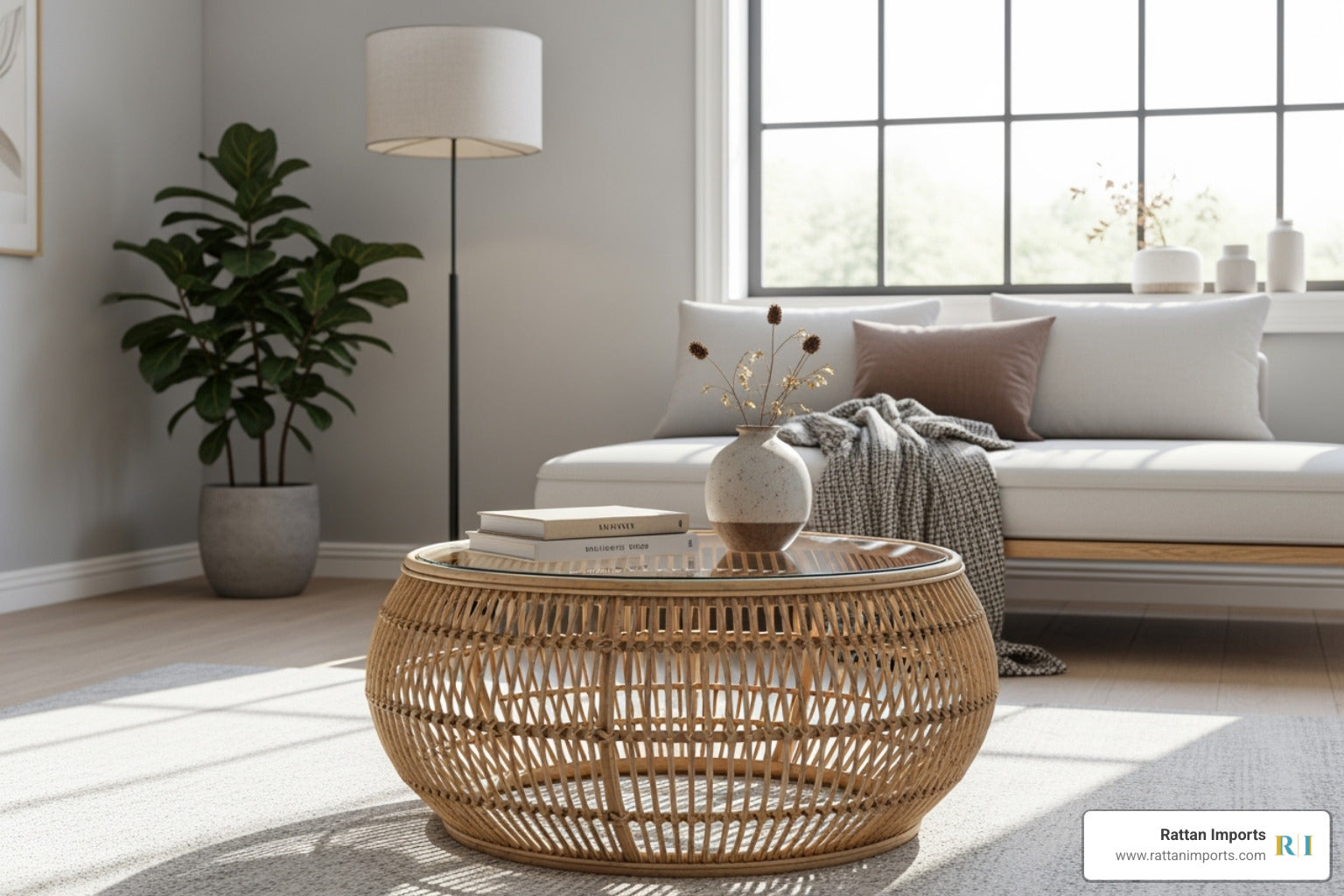 Rattan Tables: Where Form Meets Function and Fabulous Finds