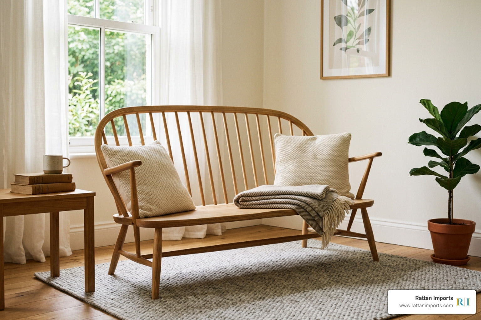 Ercol Originals Love Seat: A Mid-Century Masterpiece for Two