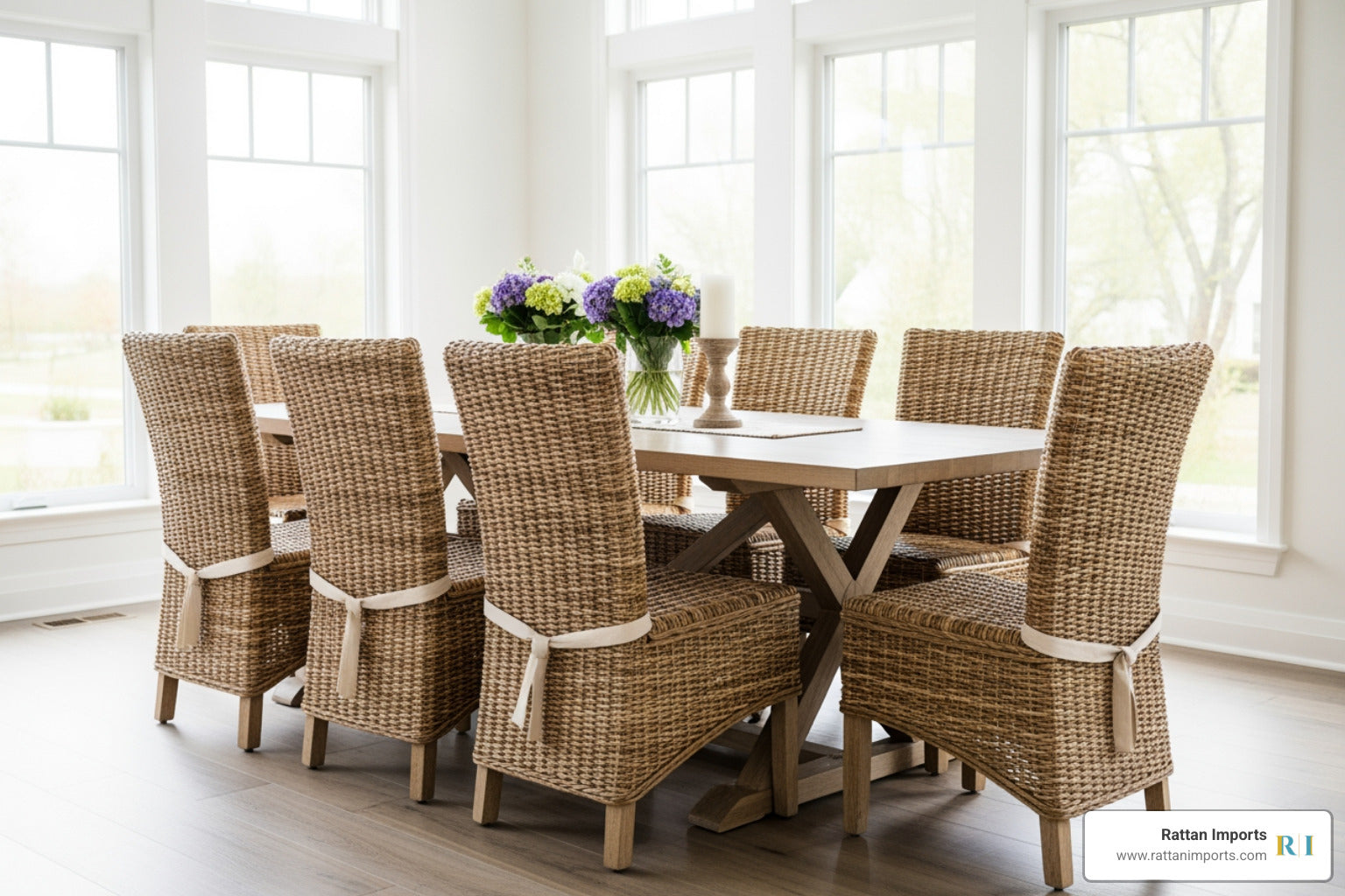 Wicker Wonders: Elevate Your Indoor Dining with These Chairs