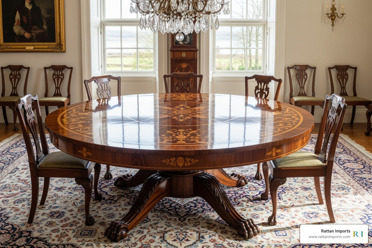 Timeless Treasures: A Buyer's Guide to Antique & Vintage Circular Dining Tables