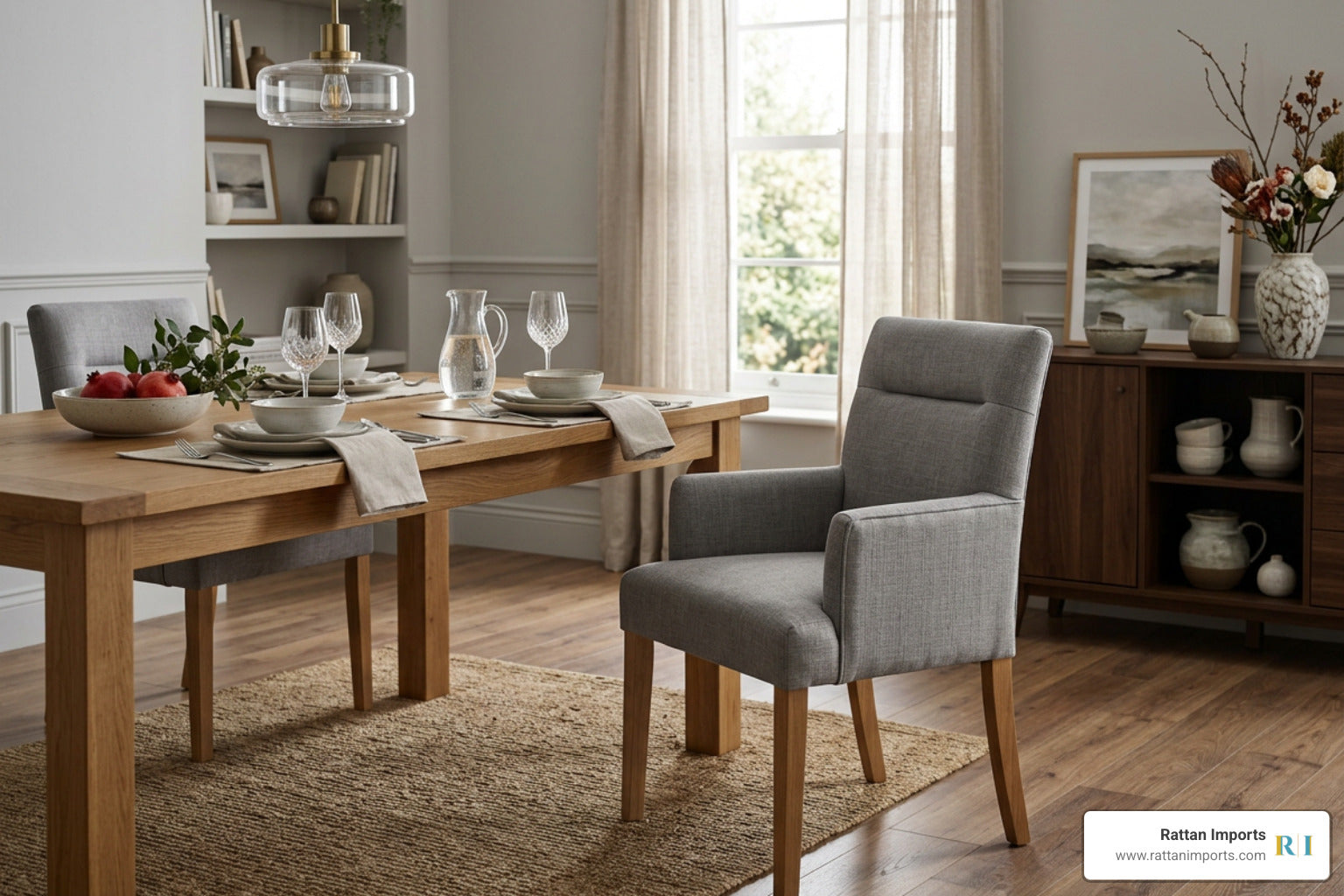Beyond Basic: Find Your Perfect Gray Dining Armchair