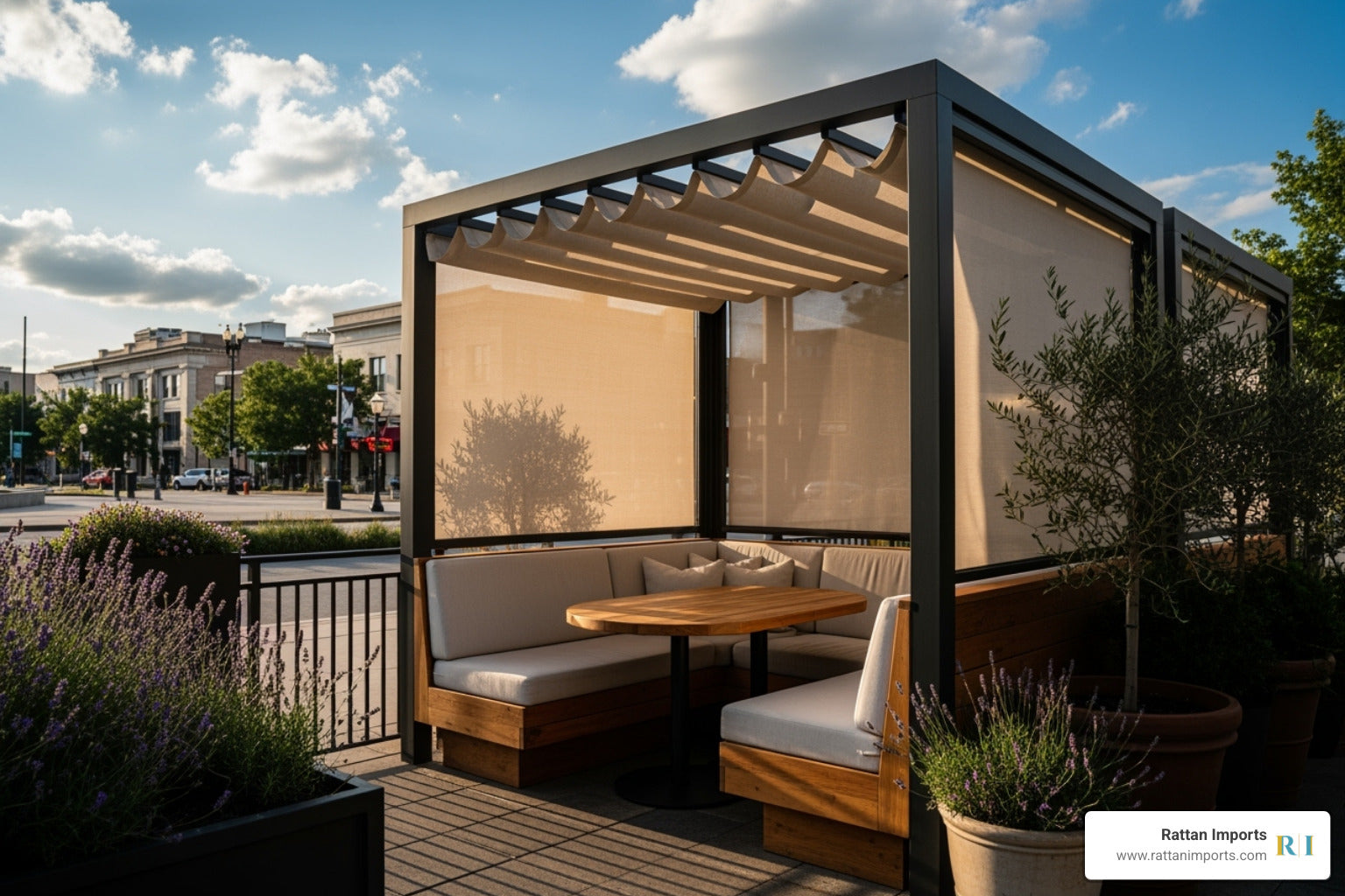 The Best Outdoor Booth Seating for Commercial and Residential Spaces