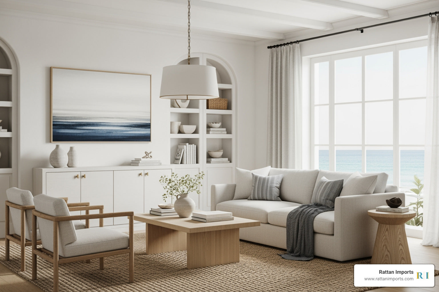 Coastal Living Refined: A Guide to Sophisticated Beach House Decor