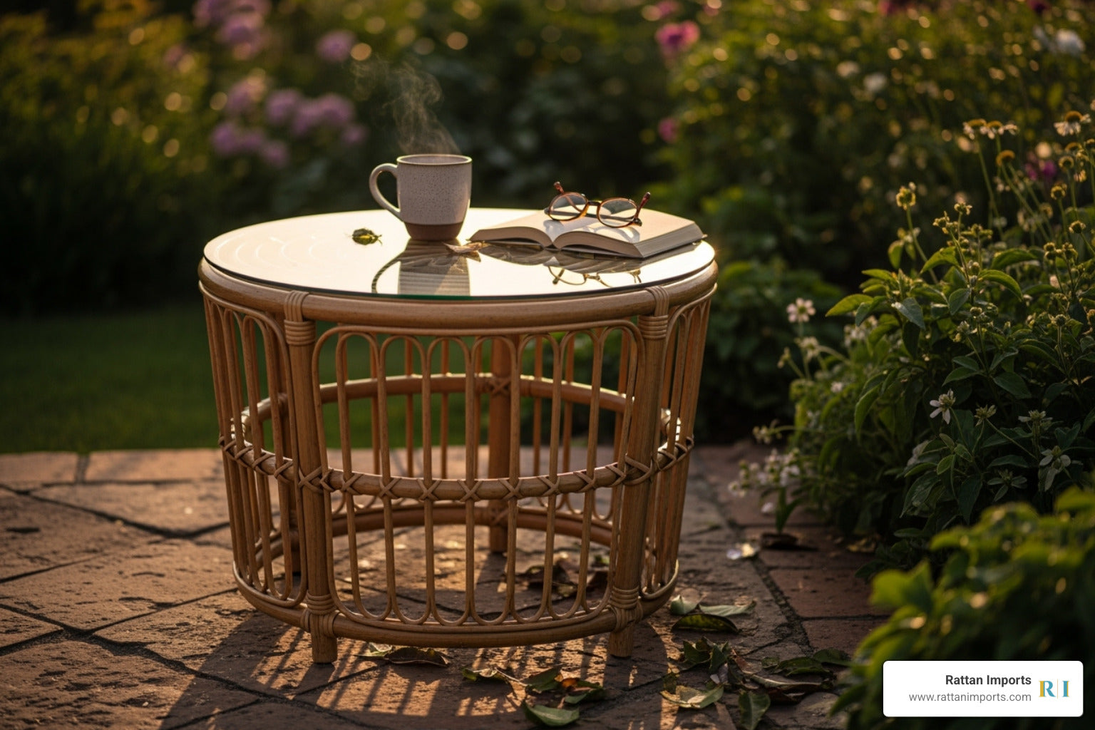 Elevate Your Patio with Rattan Outdoor Side Tables