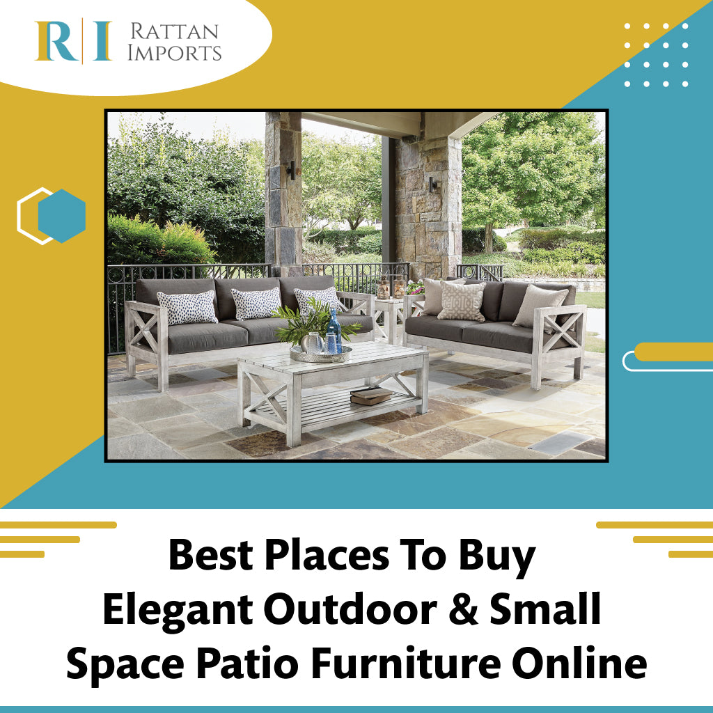 Best Places To Buy Elegant Outdoor & Small Space Patio Furniture Online