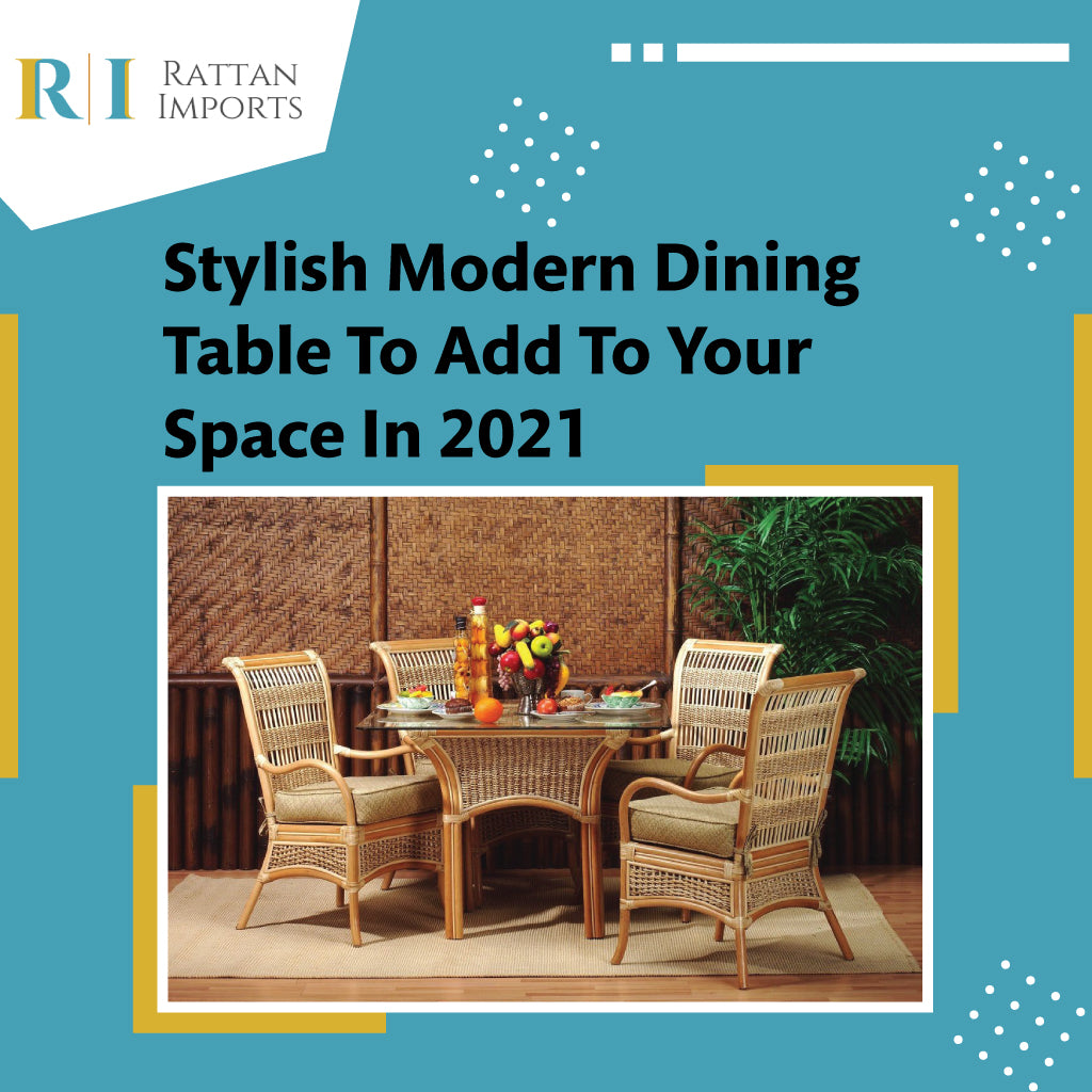 Stylish Modern Dining Table To Add To Your Space In 2021