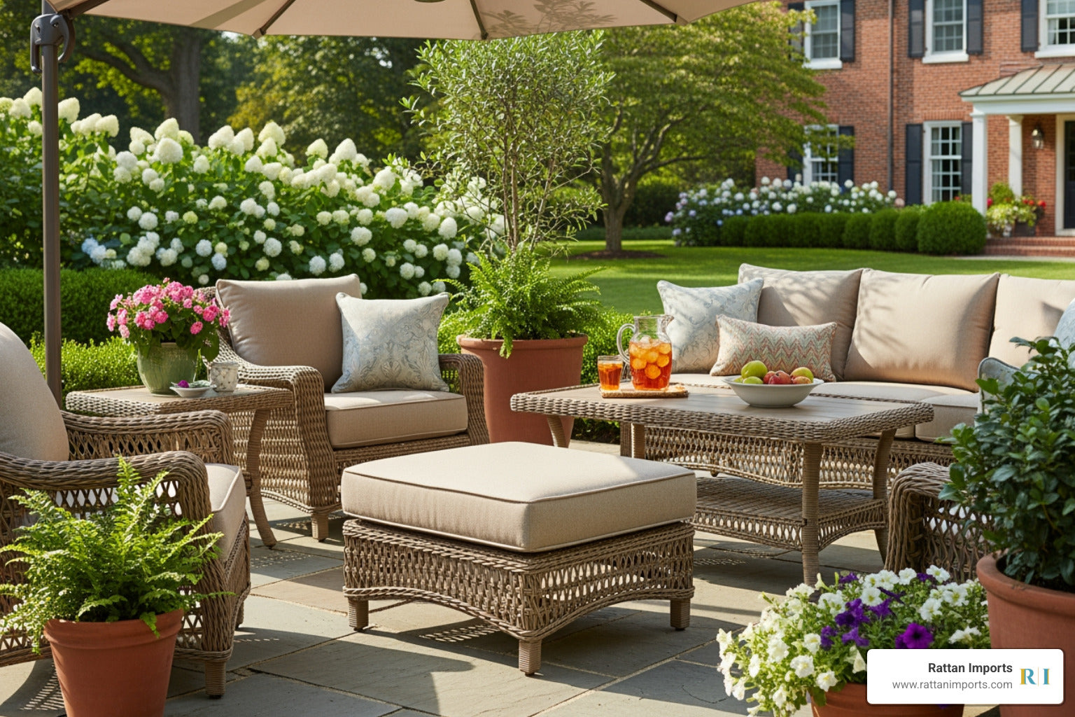 Lloyd Flanders Ottomans: Comfort Meets Craftsmanship