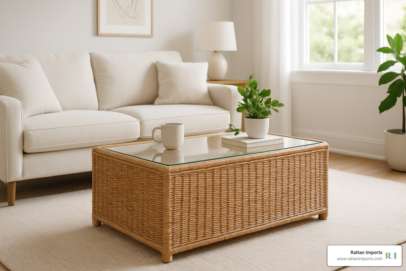 Rectangular Rattan Coffee Tables Explained—Shape Up Your Space!