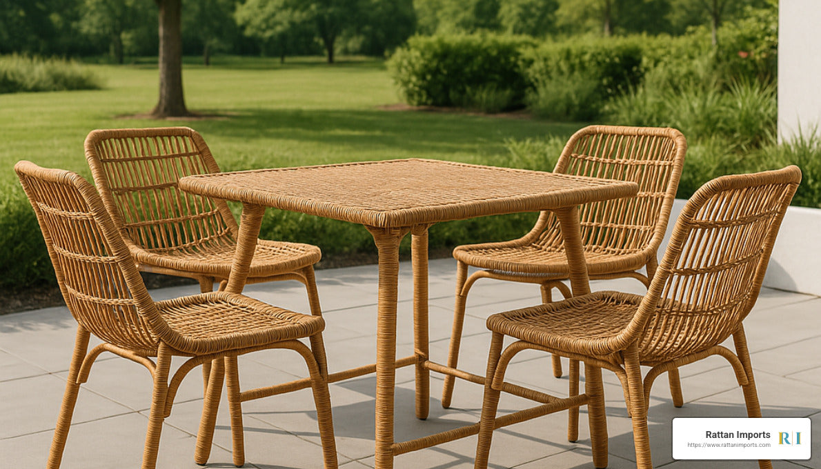Wicker Picks: Discover the Perfect Dining Set for You