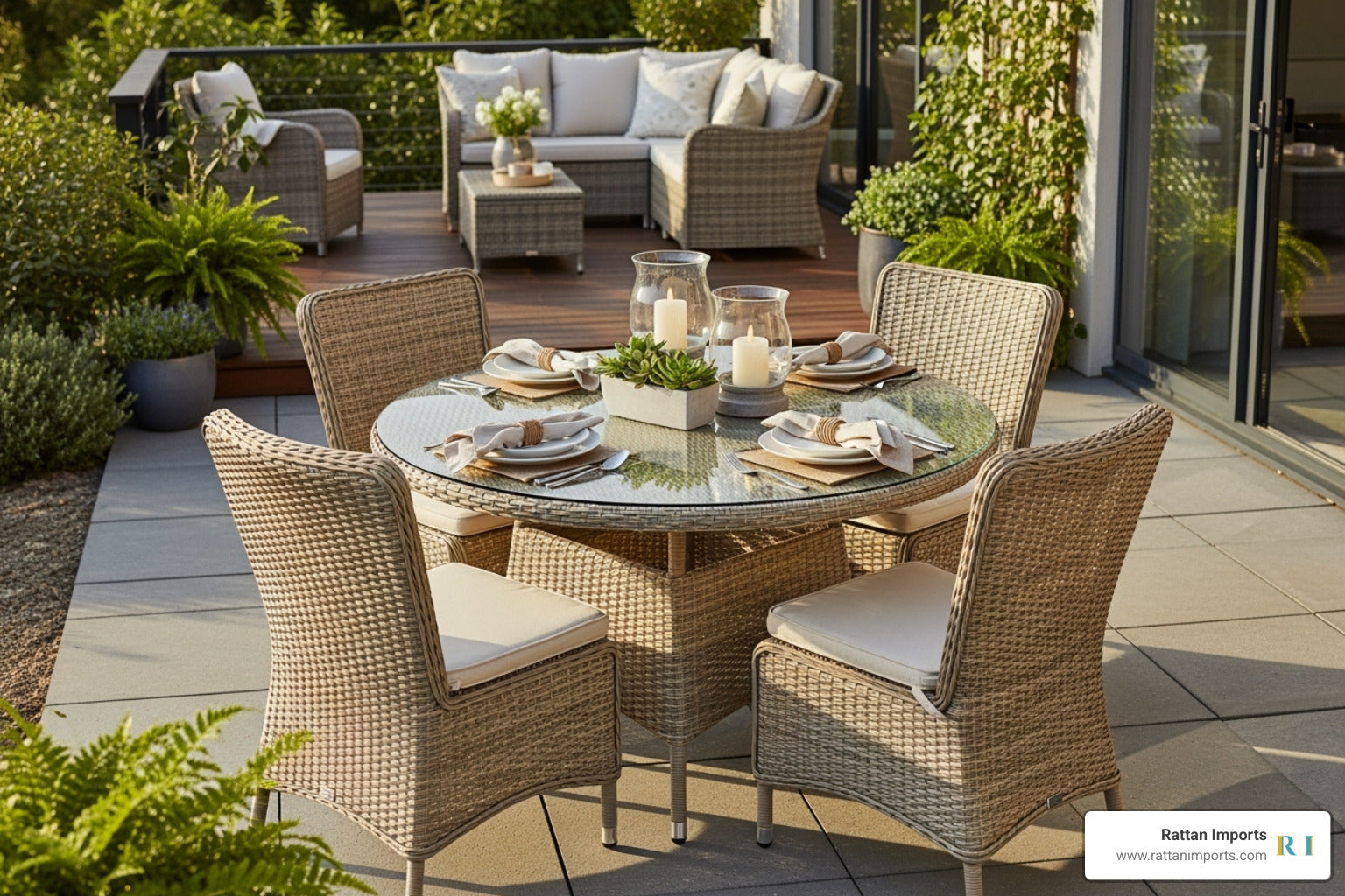 Bistro Bliss: Top Rattan Sets for Your Outdoor Oasis
