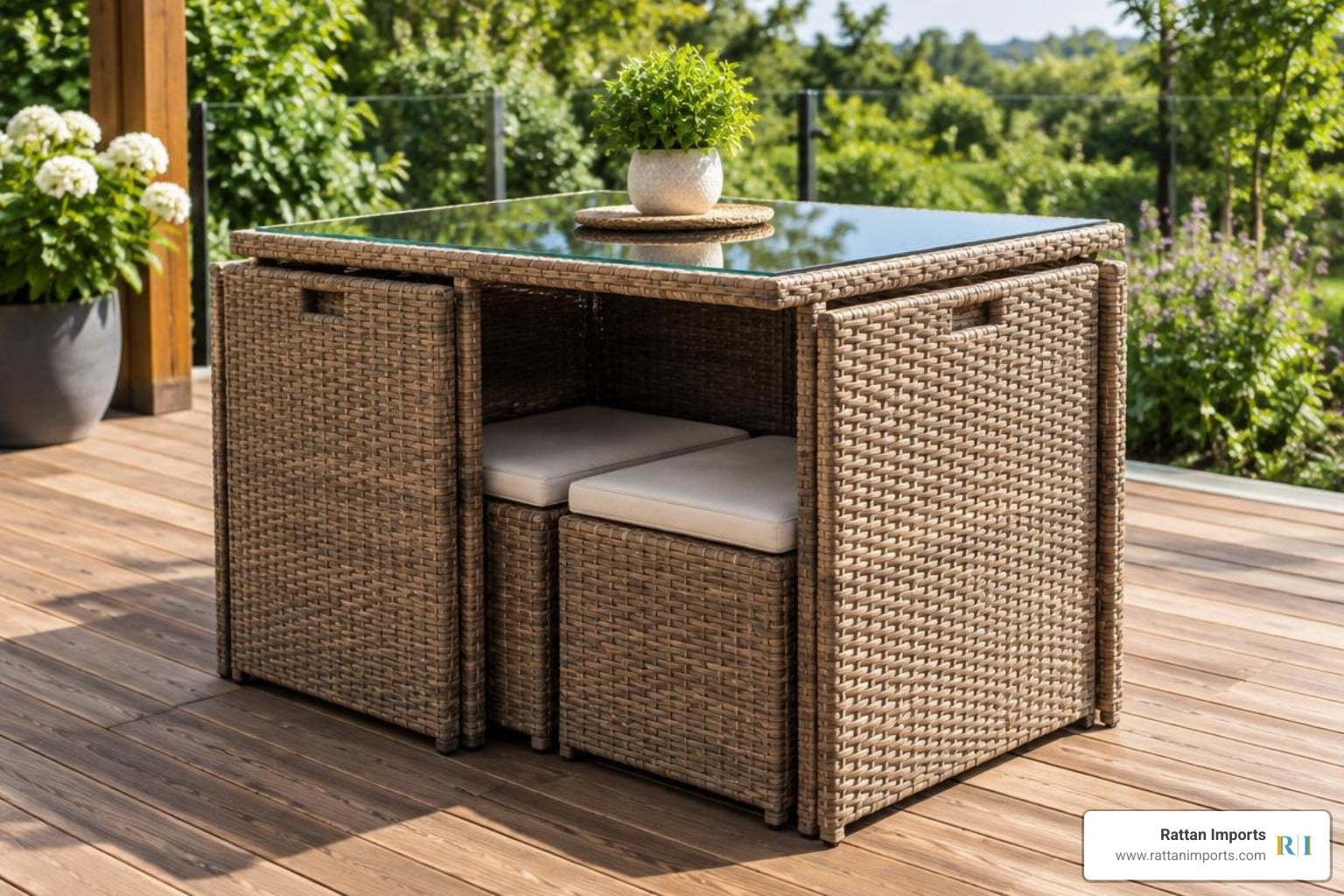 Smart Space Solutions with Rattan Cube Garden Furniture