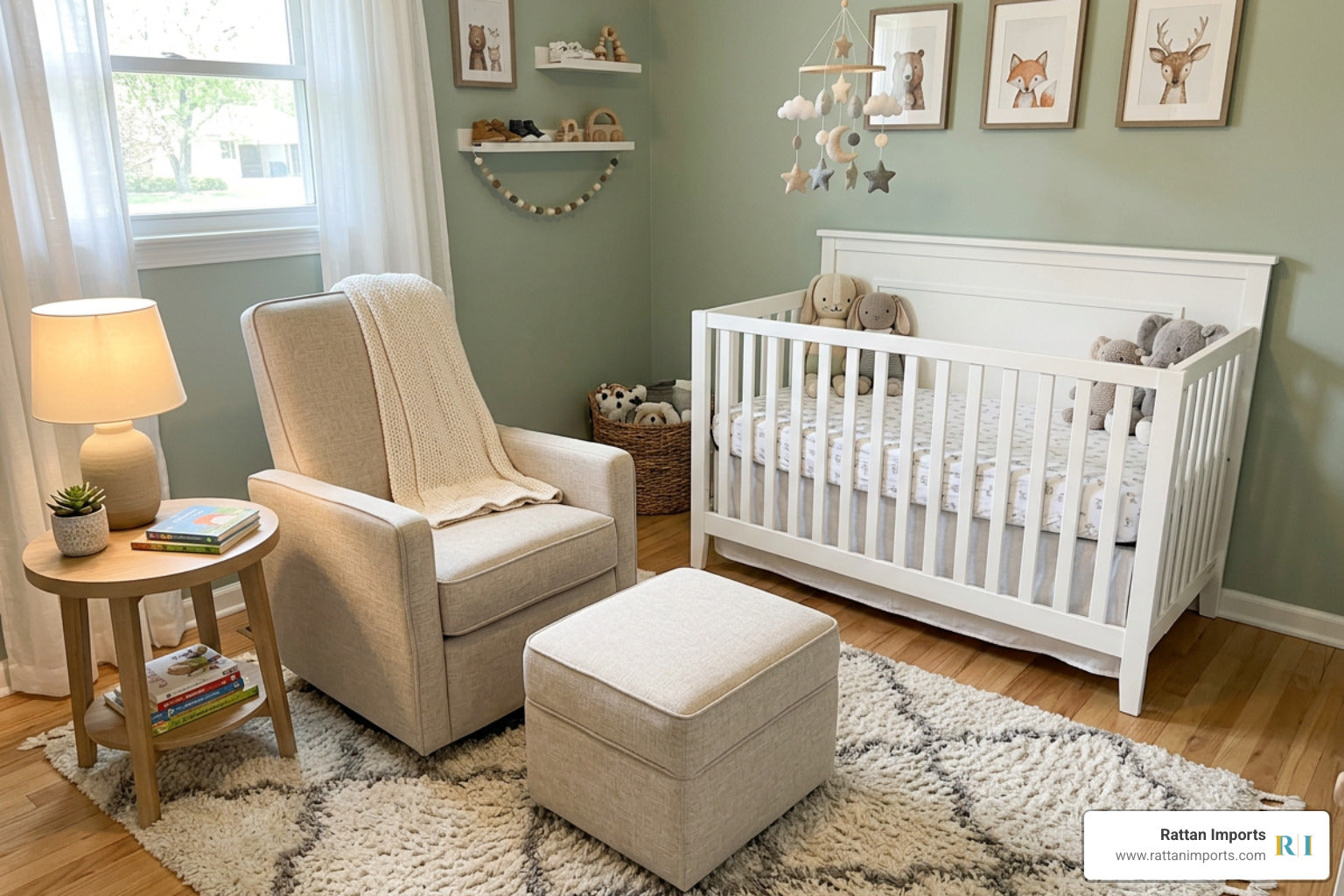 Put Your Feet Up with the Best Gliders with Ottoman for Your Nursery