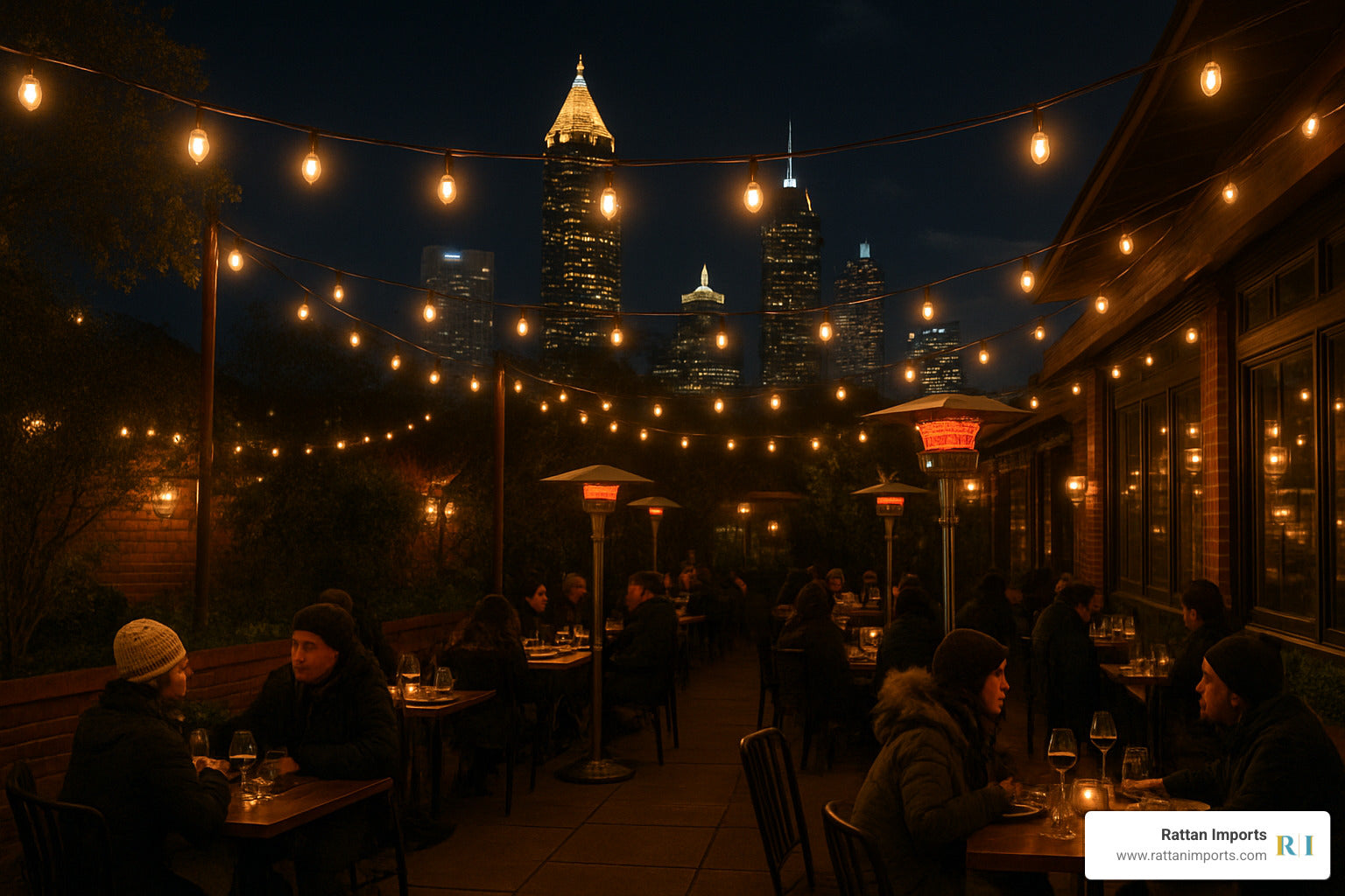 Atlanta's Coziest Heated Outdoor Dining Spots to Beat the Chill