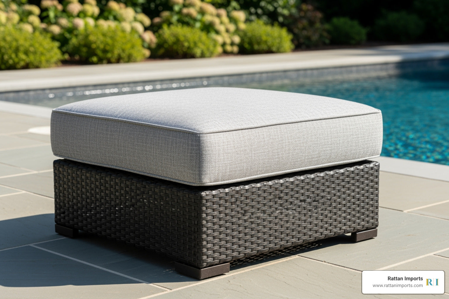 The Reflections Collection: Ottomans, Lounge Chairs, and Loveseats by Lloyd Flanders