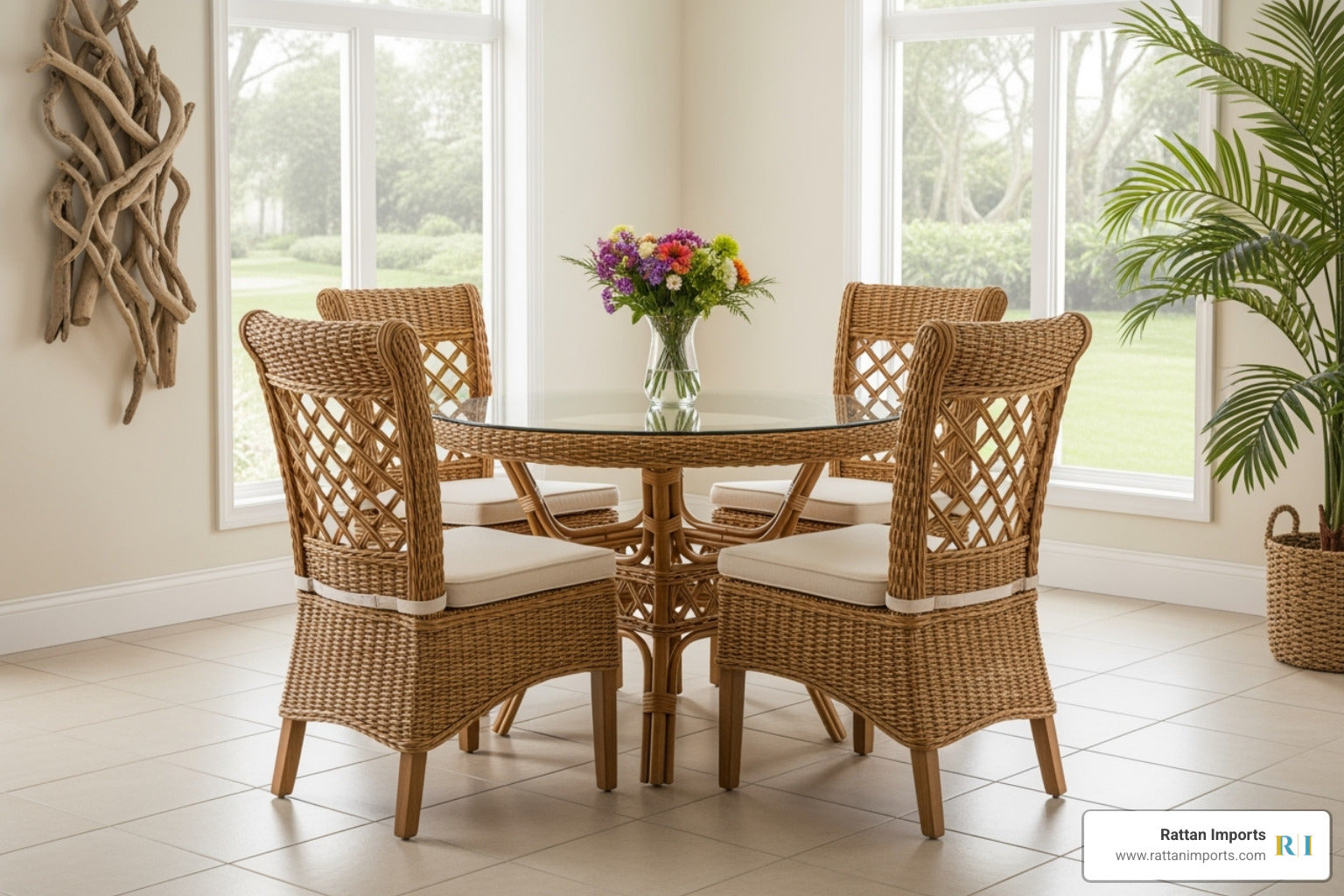 Dine in Style: Top Wicker and Rattan Dinette Sets for Every Home