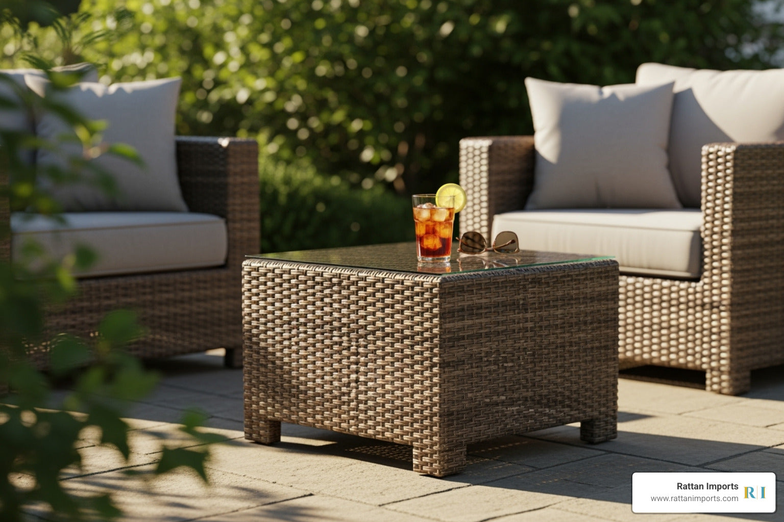 Wicker Wonderland: Shop the Best Outdoor End Tables