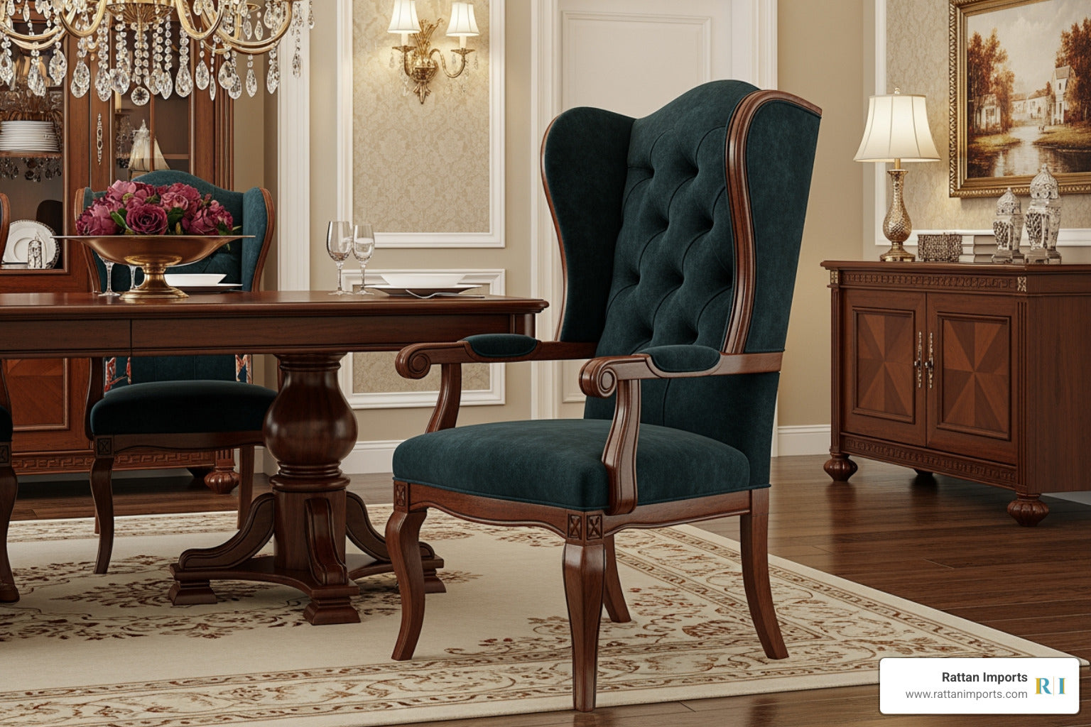 The Regal Retreat: Finding Your Perfect High Wingback Dining Chair