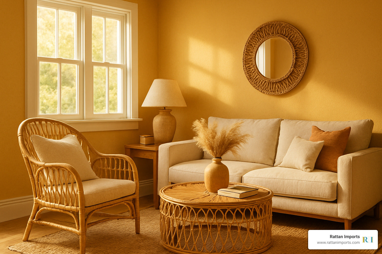 Warm Ratten Color Rattan Revival: Choosing the Best Paint Colors