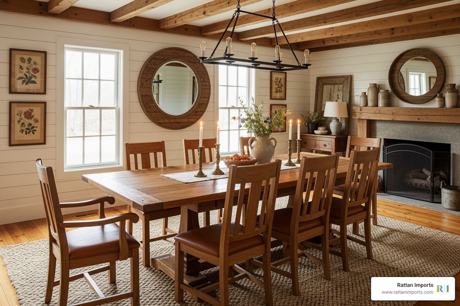 Sit Back and Relax: Our Favorite Farmhouse Dining Chairs with Arms
