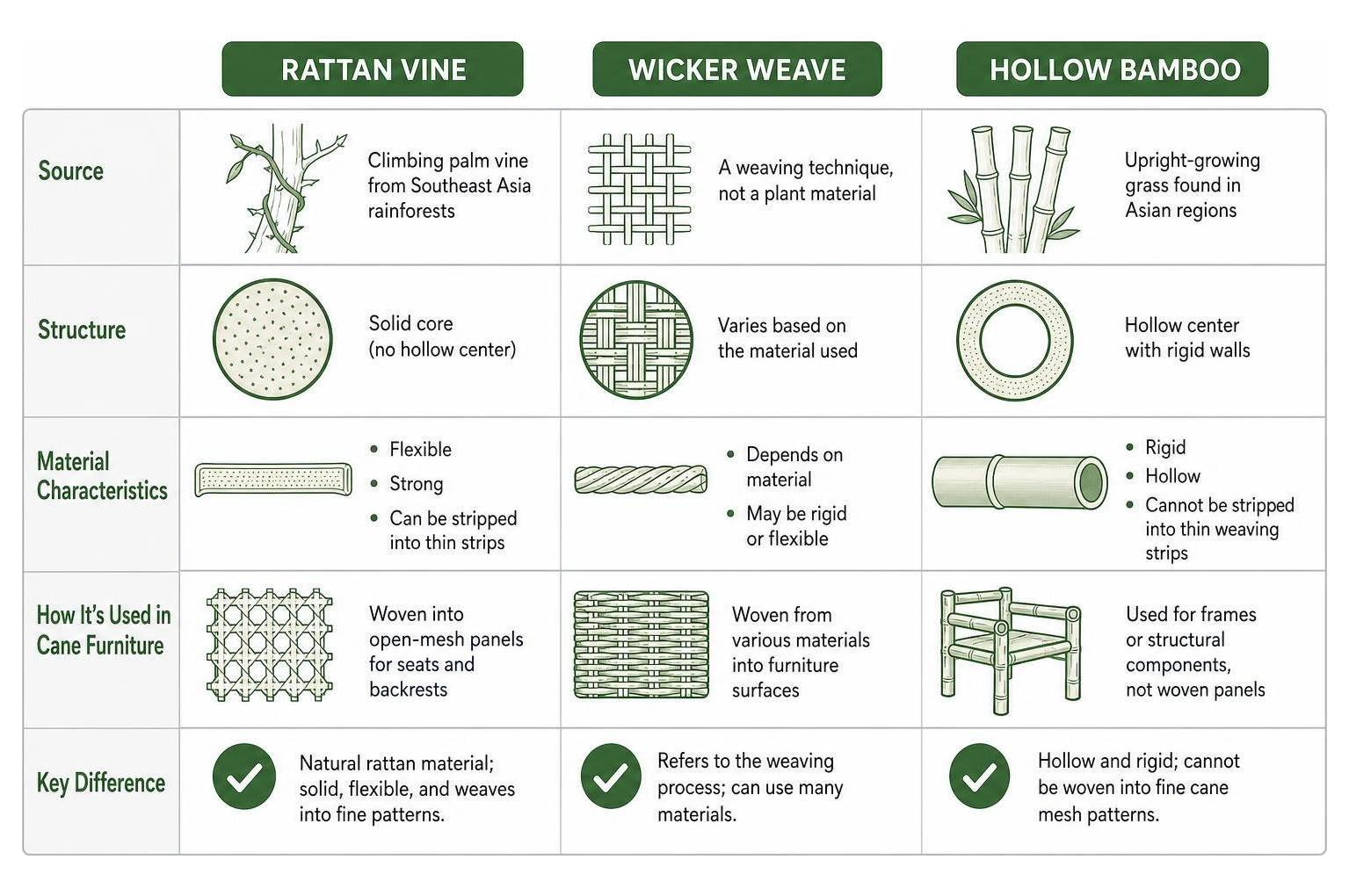 The Complete Guide to Buying Cane Furniture Chairs