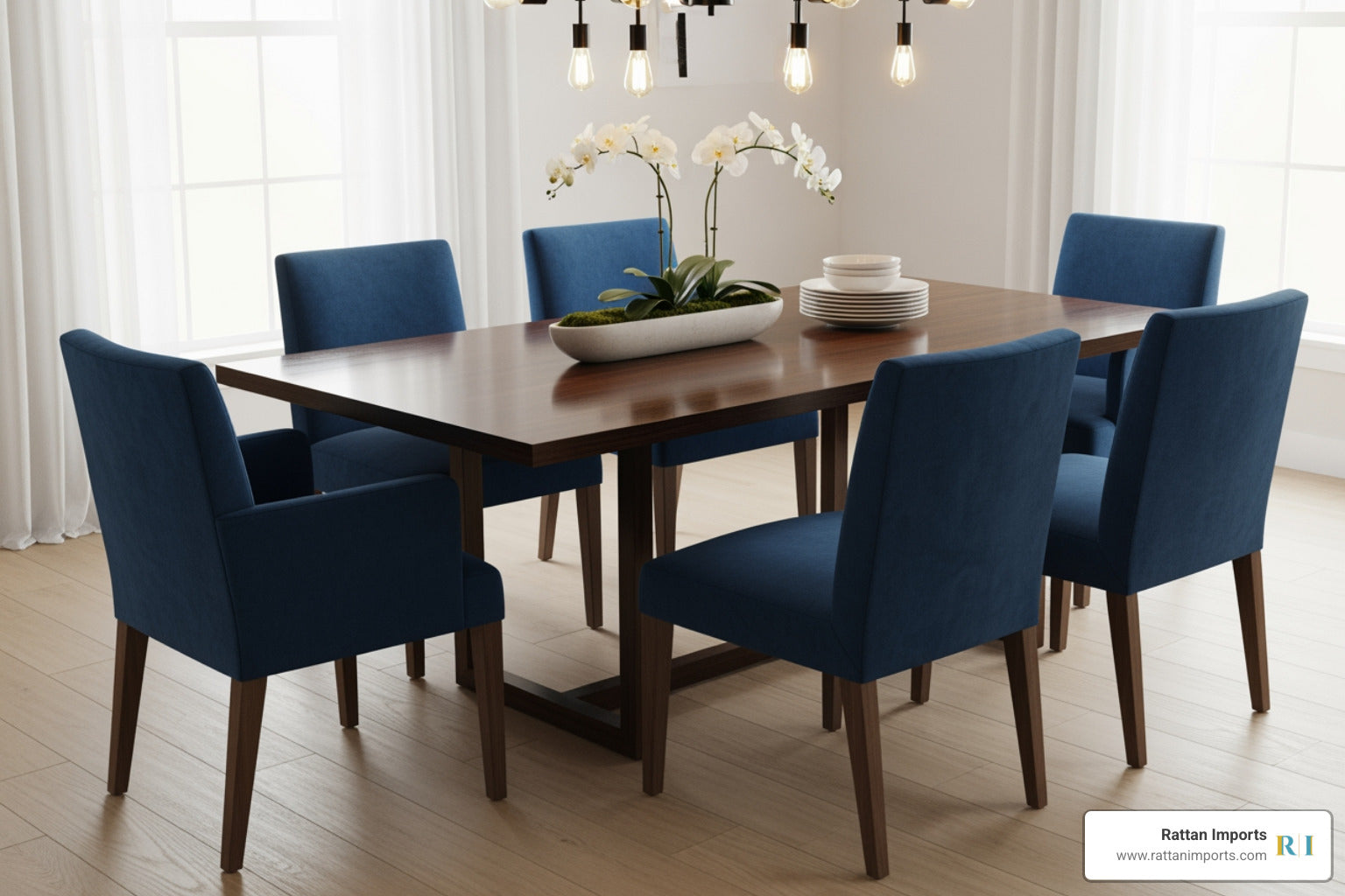 Arm Yourself with Style: Top Blue Dining Chairs