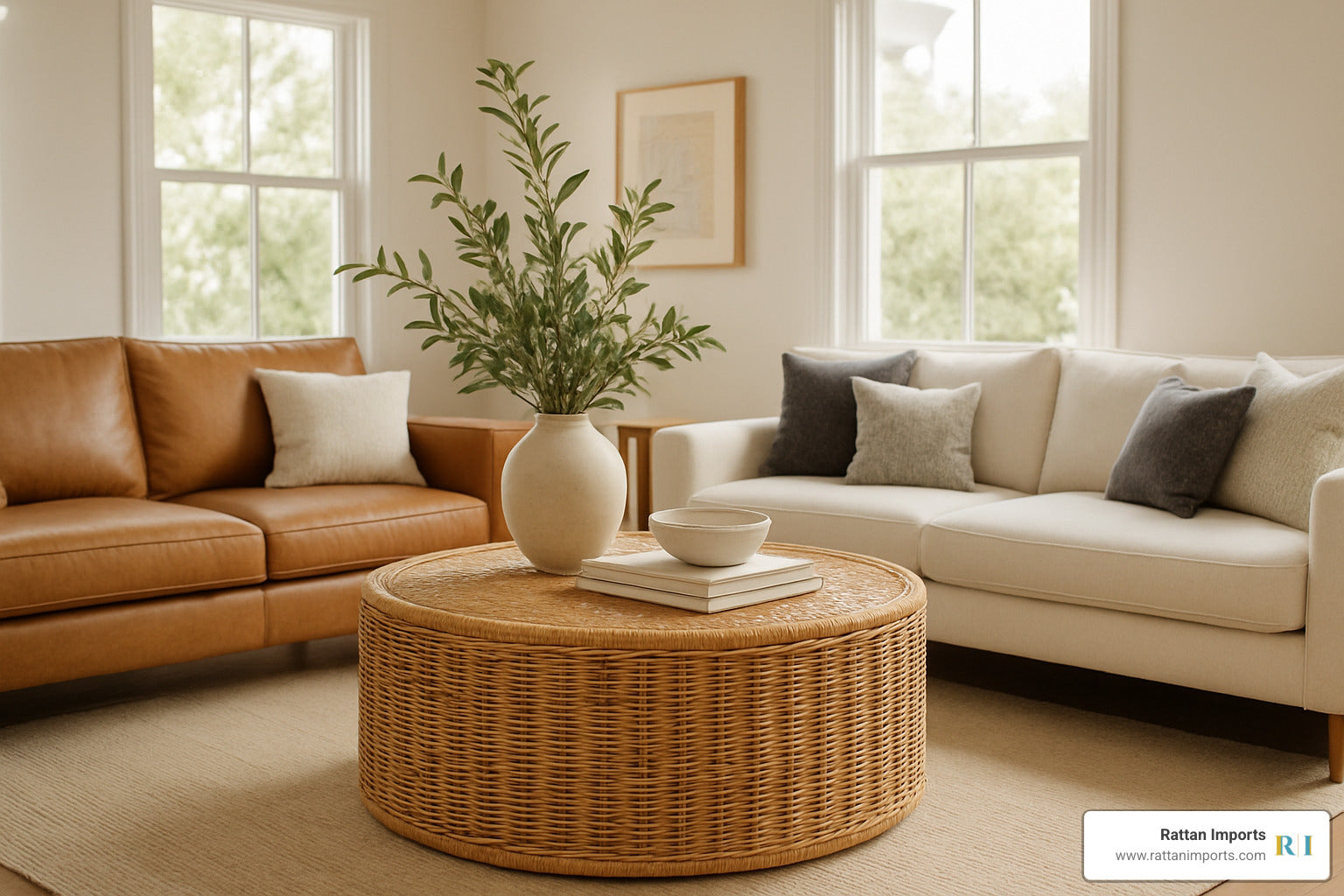 Sip in Style with These Stunning Rattan Coffee Tables