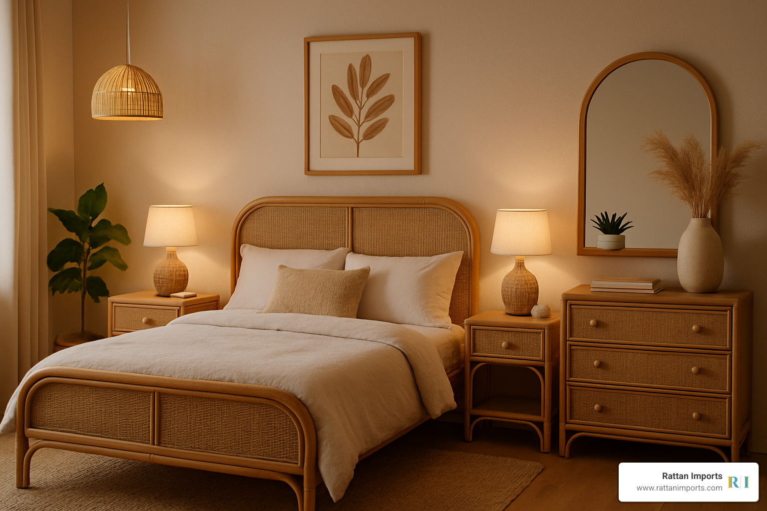 The Definitive Guide to Choosing Rattan Bedroom Furniture