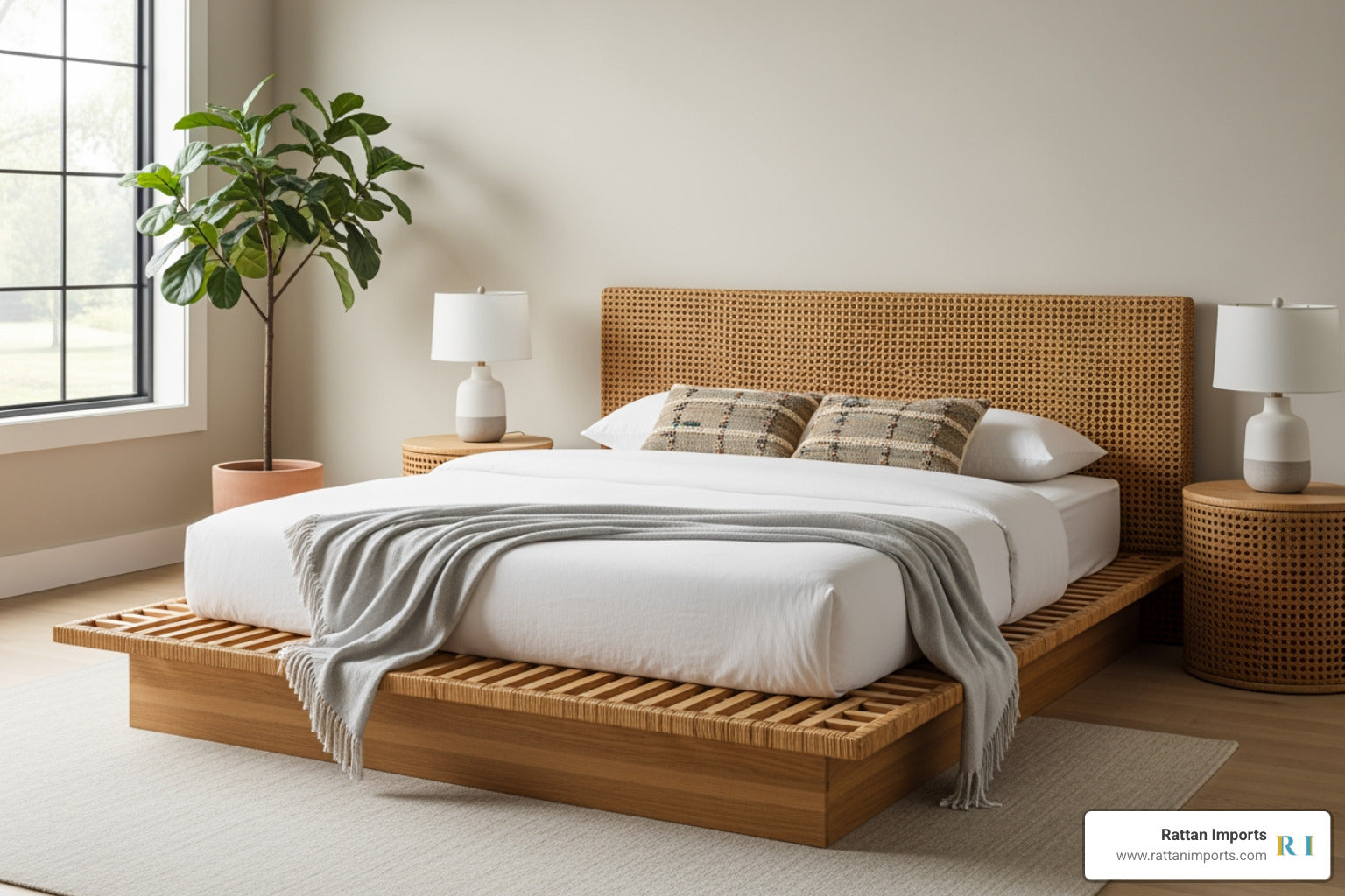 Sleep Soundly: Top Platform Beds in Rattan and Wicker