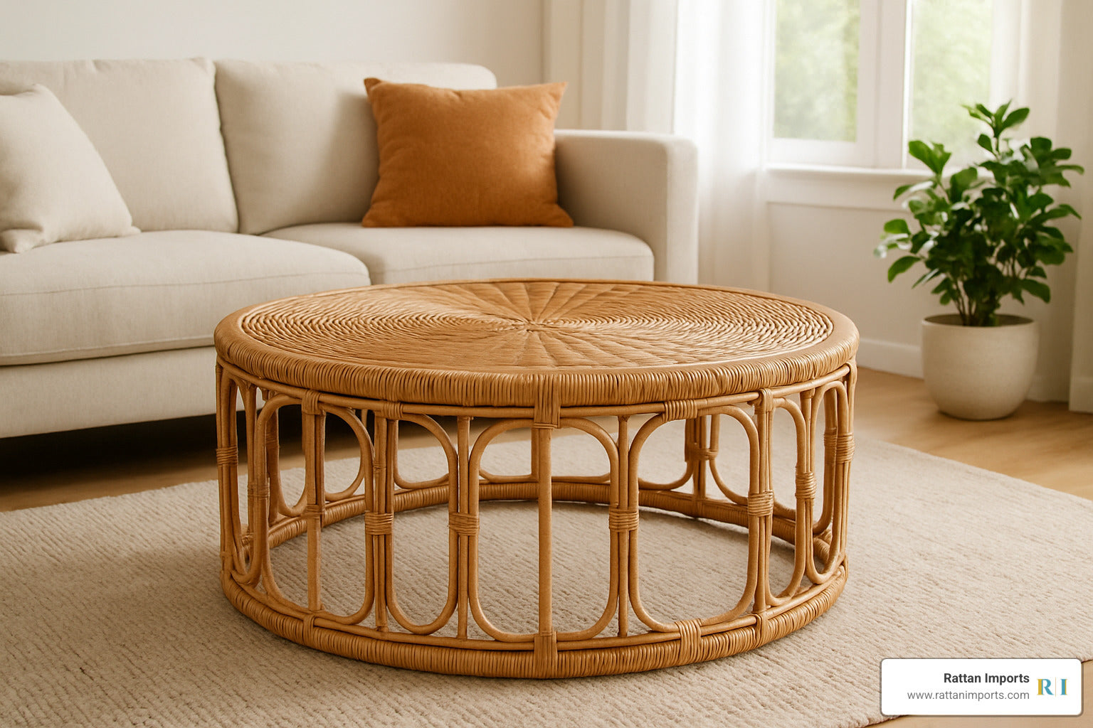 Get Around to It: Top Picks for Round Rattan Coffee Tables
