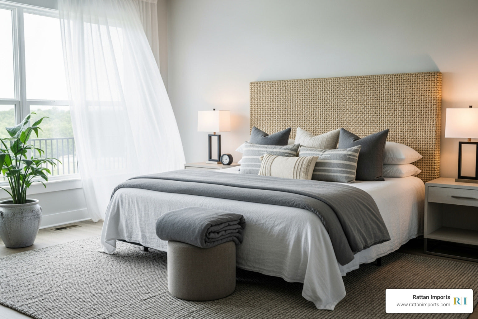 Woven Headboards King and Queen Options to Elevate Your Bedroom