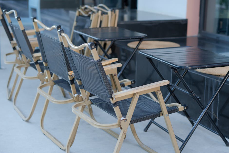 Unfold the Possibilities: Why a Fold Away Patio Set Might Be Your Best Bet