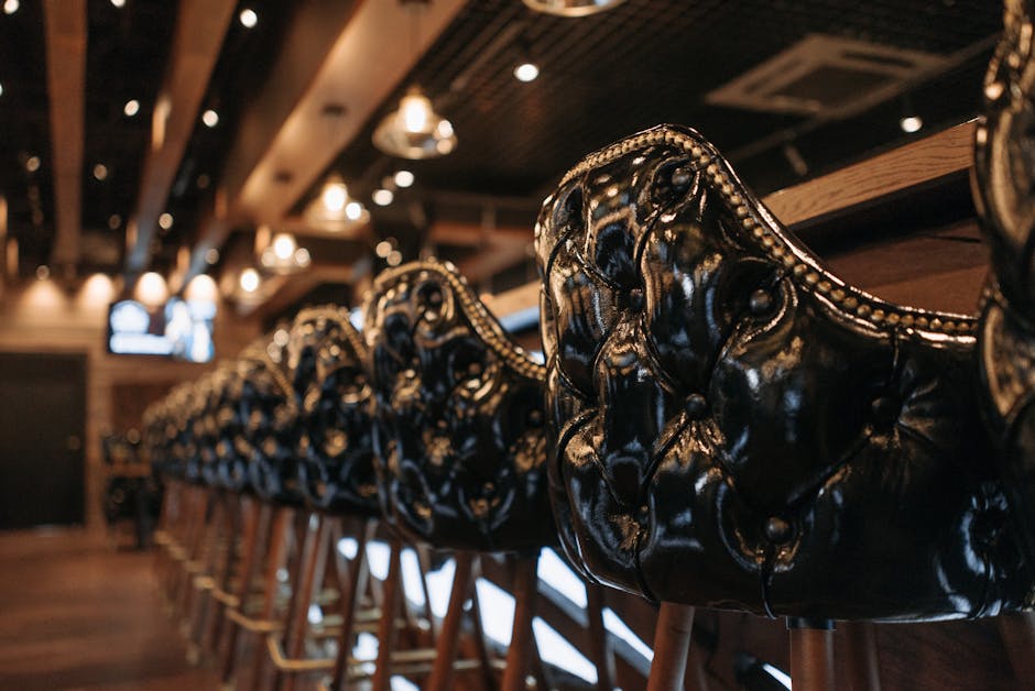 Upholstered Stools: Comfort Meets Chic Design