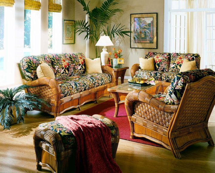 Spice Islands Kingston Reef Seating and Dining Set Collection in Cinnamon