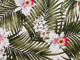 Fern Natural Spice Islands fabric swatch