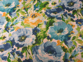 Lessandra Sunblue Spice Islands fabric swatch