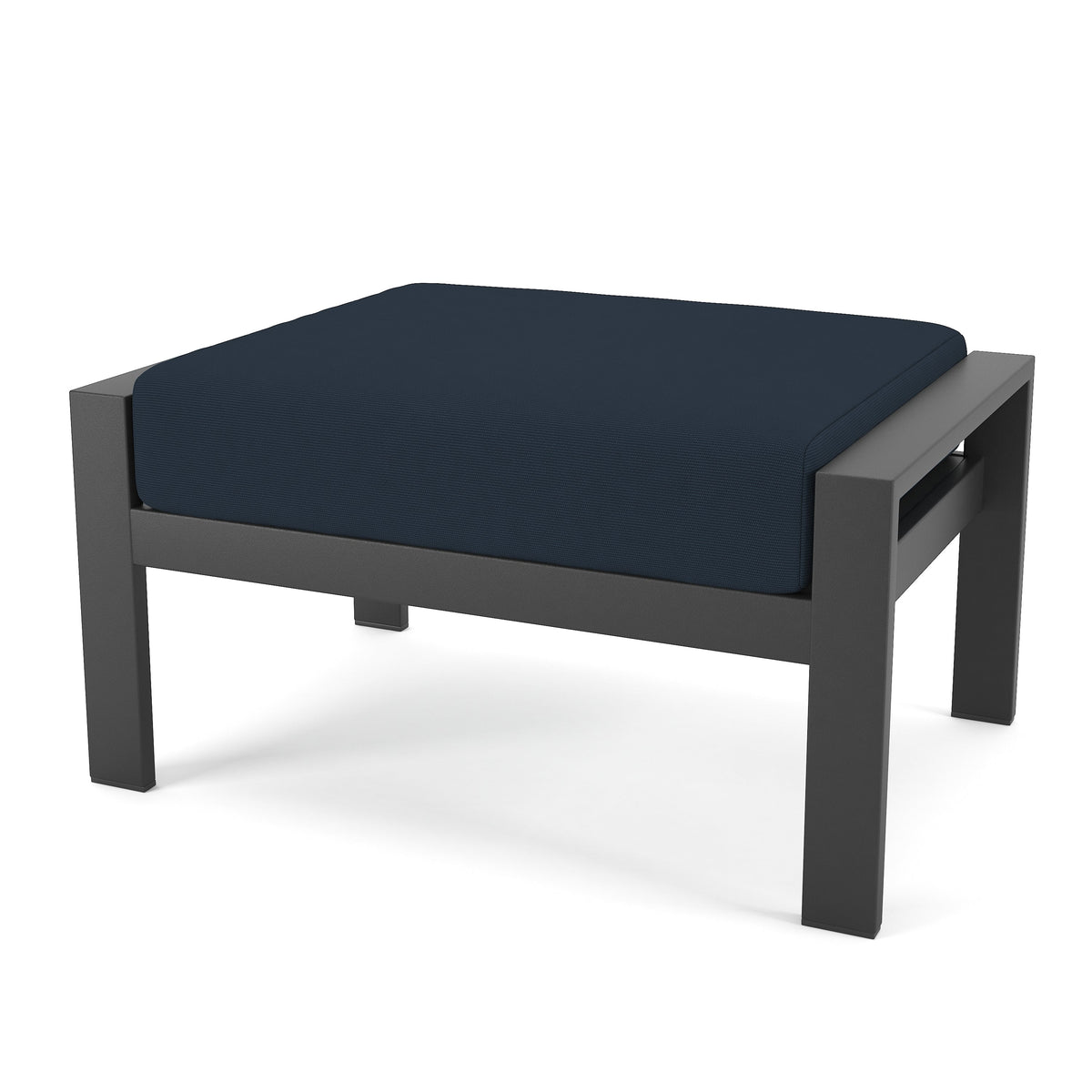 Forever Patio Ottoman Forever Patio Hanover 6400 Dark Gray Ottoman FP-HAN-O-DG