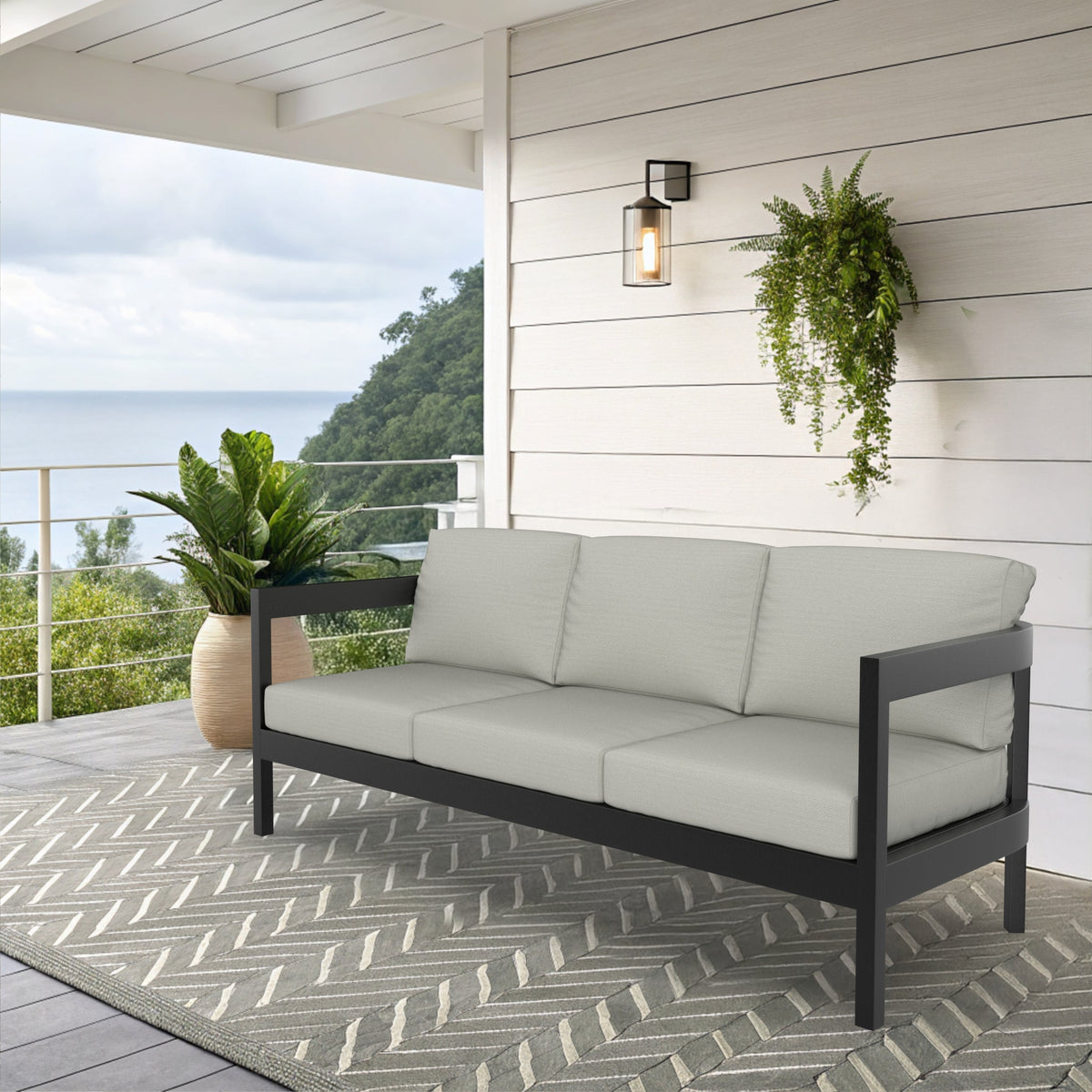 Forever Patio Sofa Forever Patio Chesapeake Bay Sofa FP-DG-CB-3S-C