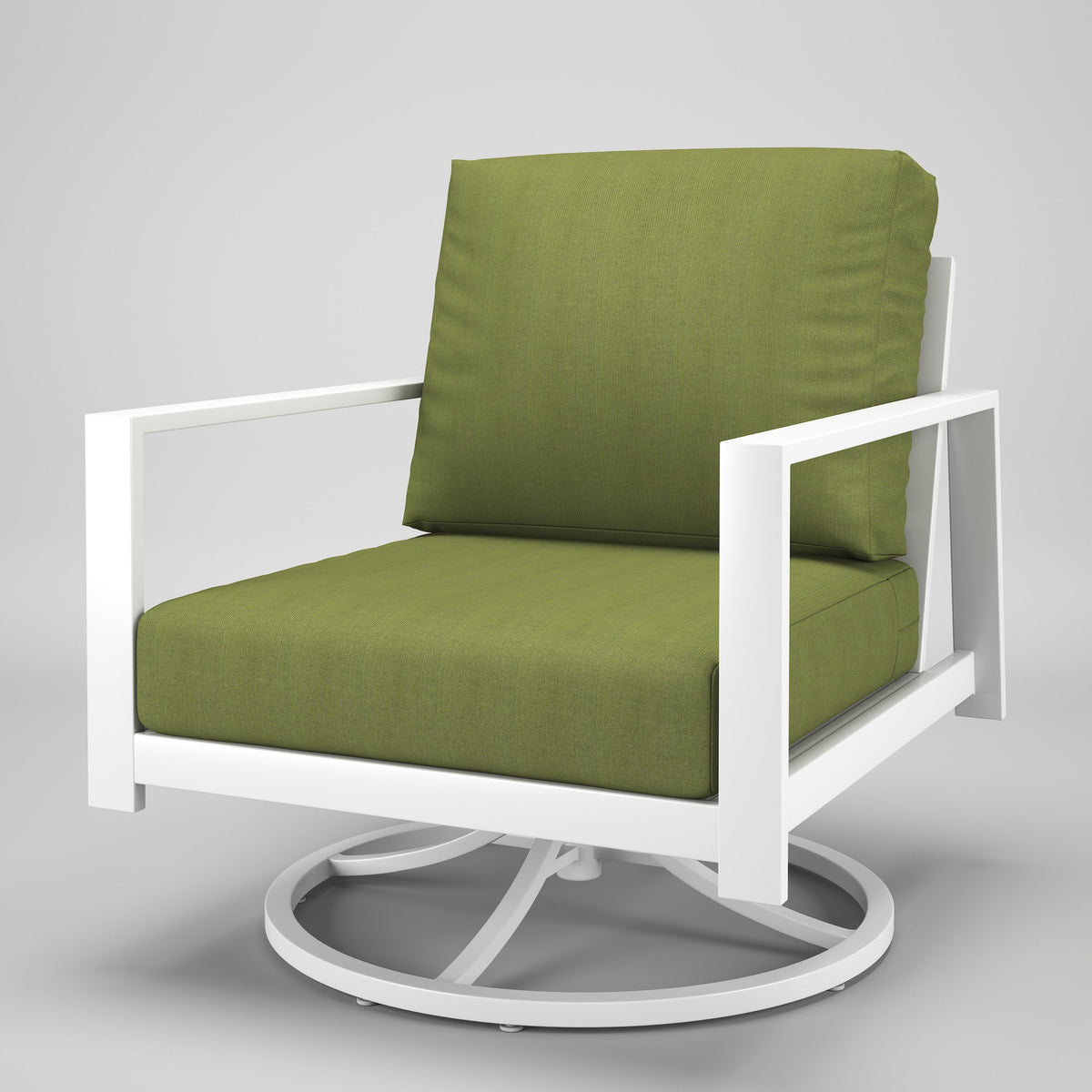 Forever Patio Swivel Rocker Chair Forever Patio Hanover 6400 White Swivel Rocker FP-HAN-SR-WT