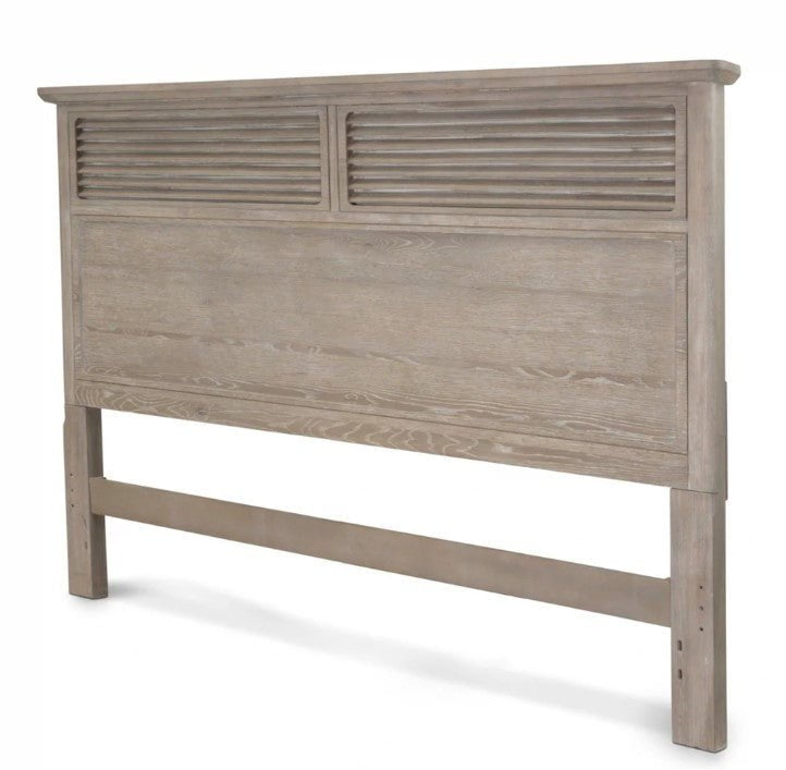 Lineage Collection Headboard Lineage Collection Cape May Queen Headboard SKU: B62240-DRIFTWOOD